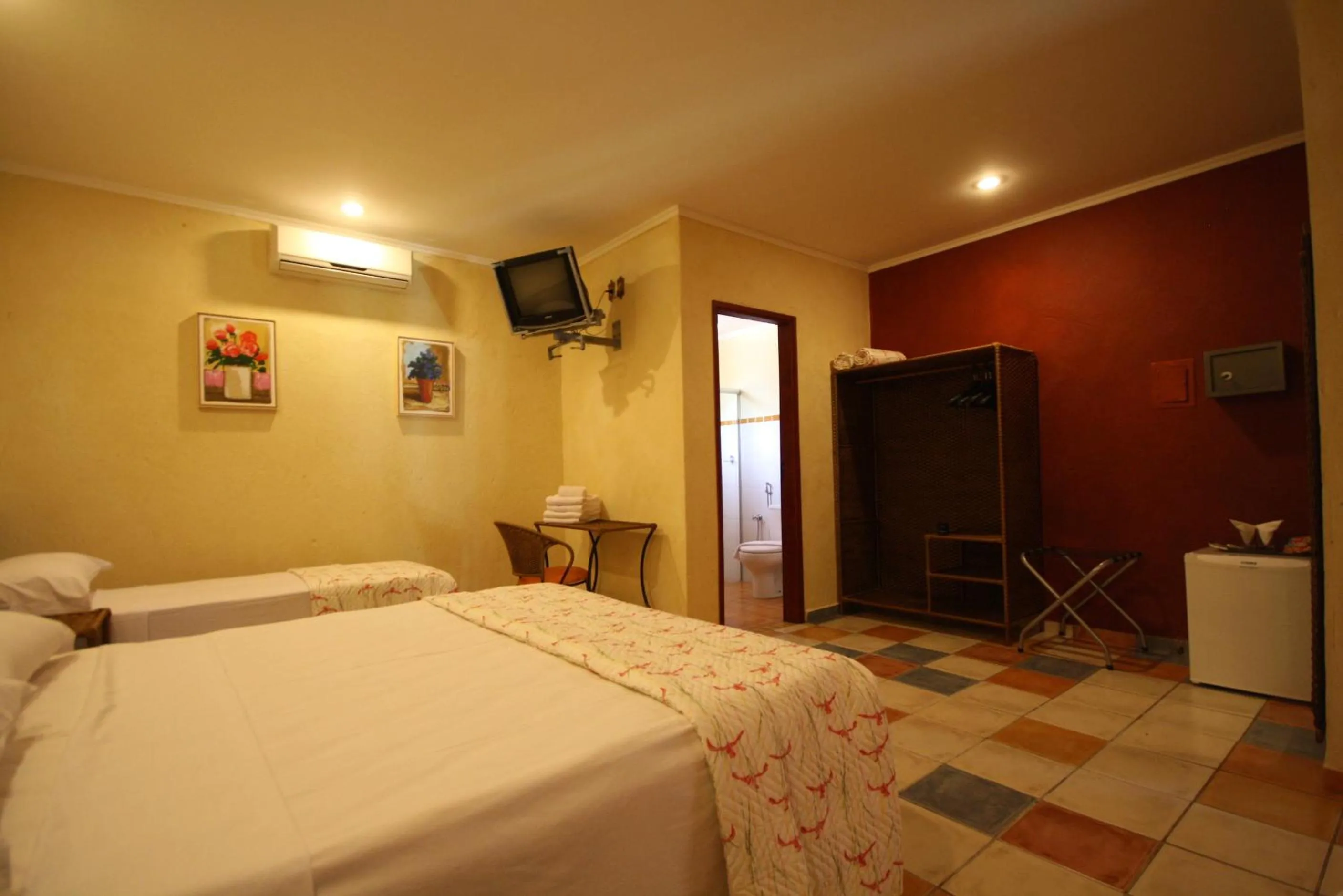 Bedroom, Bed in Pousada Beco da Lua