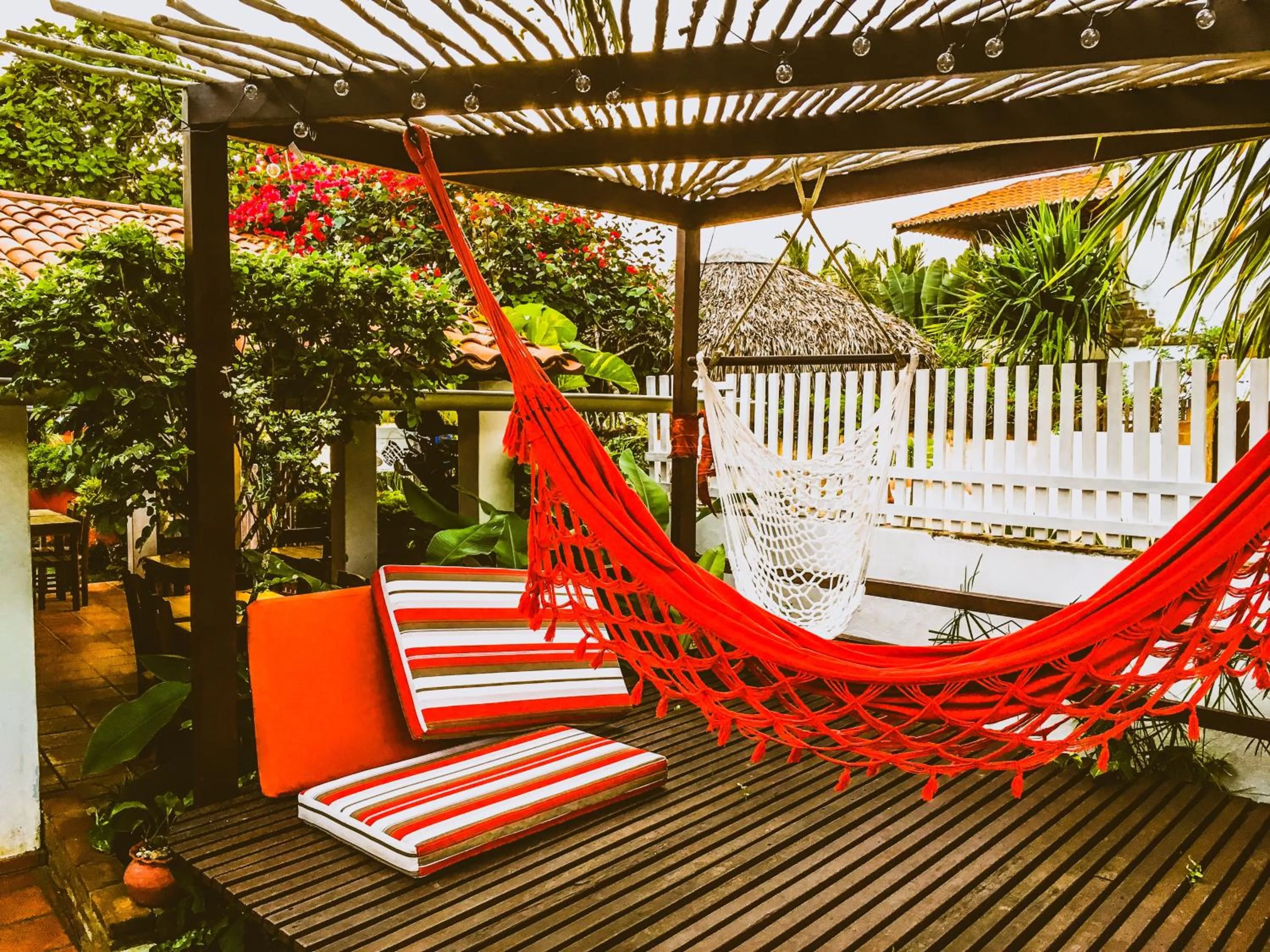 Garden in Pousada Atlantis