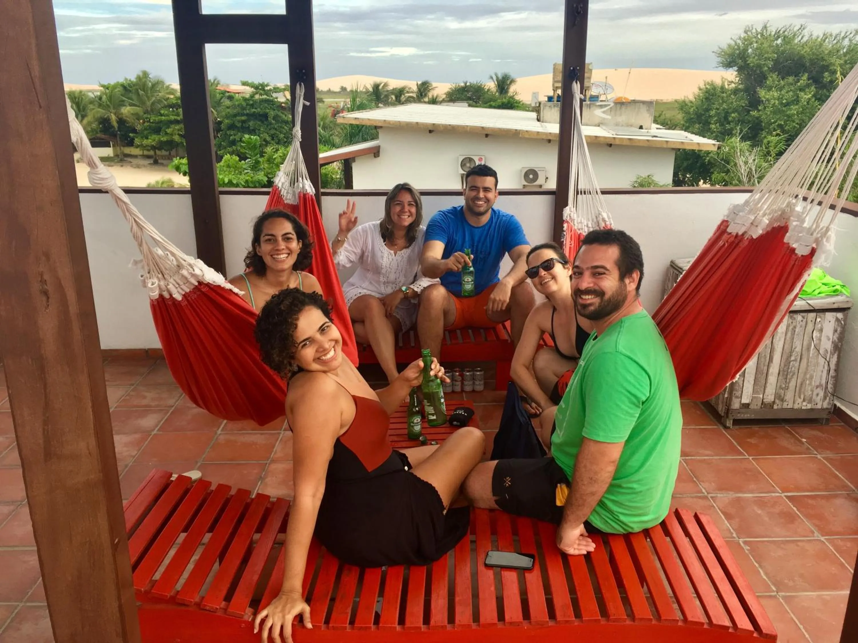 Patio in Pousada Atlantis