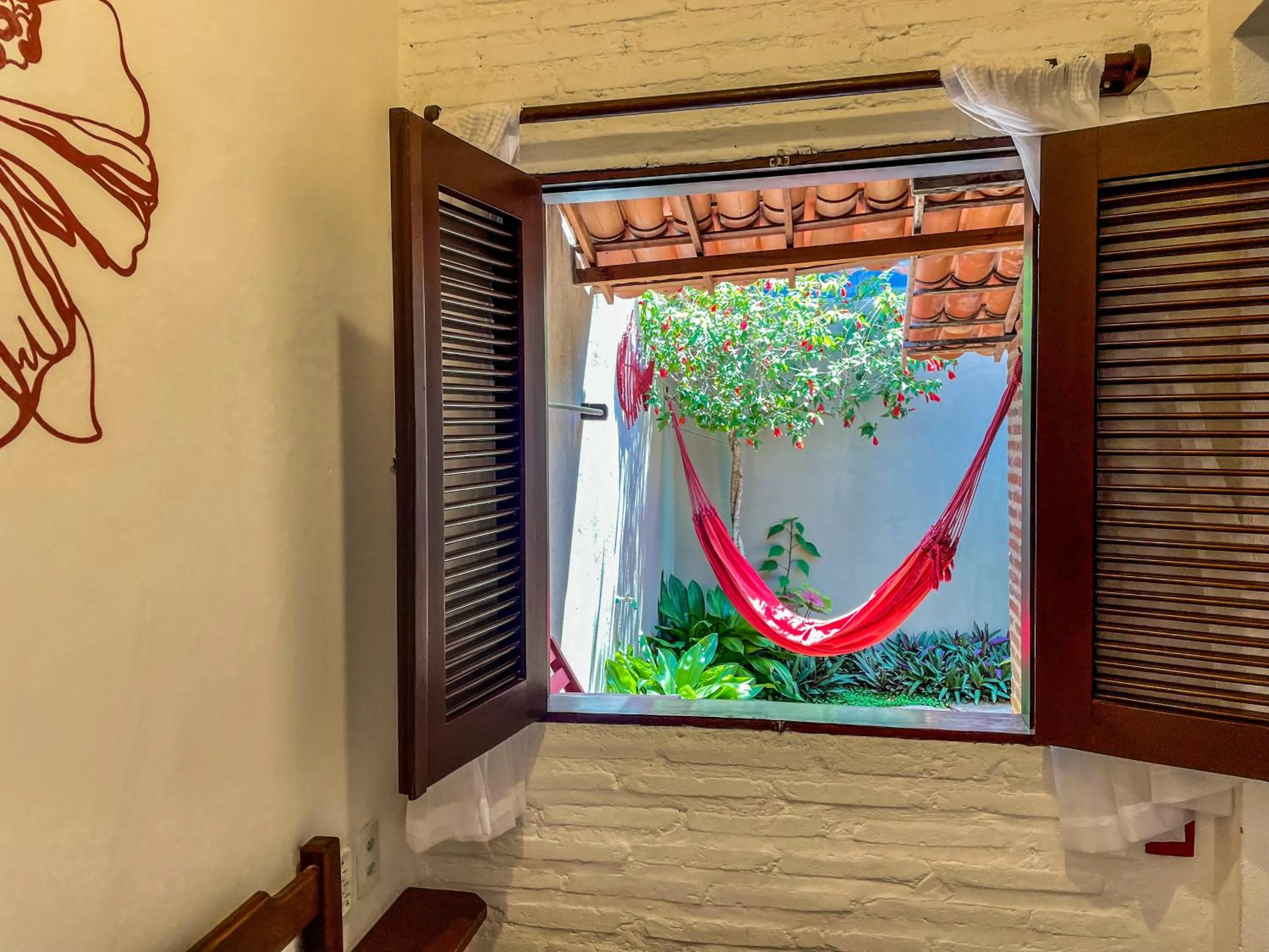 Garden in Pousada Atlantis