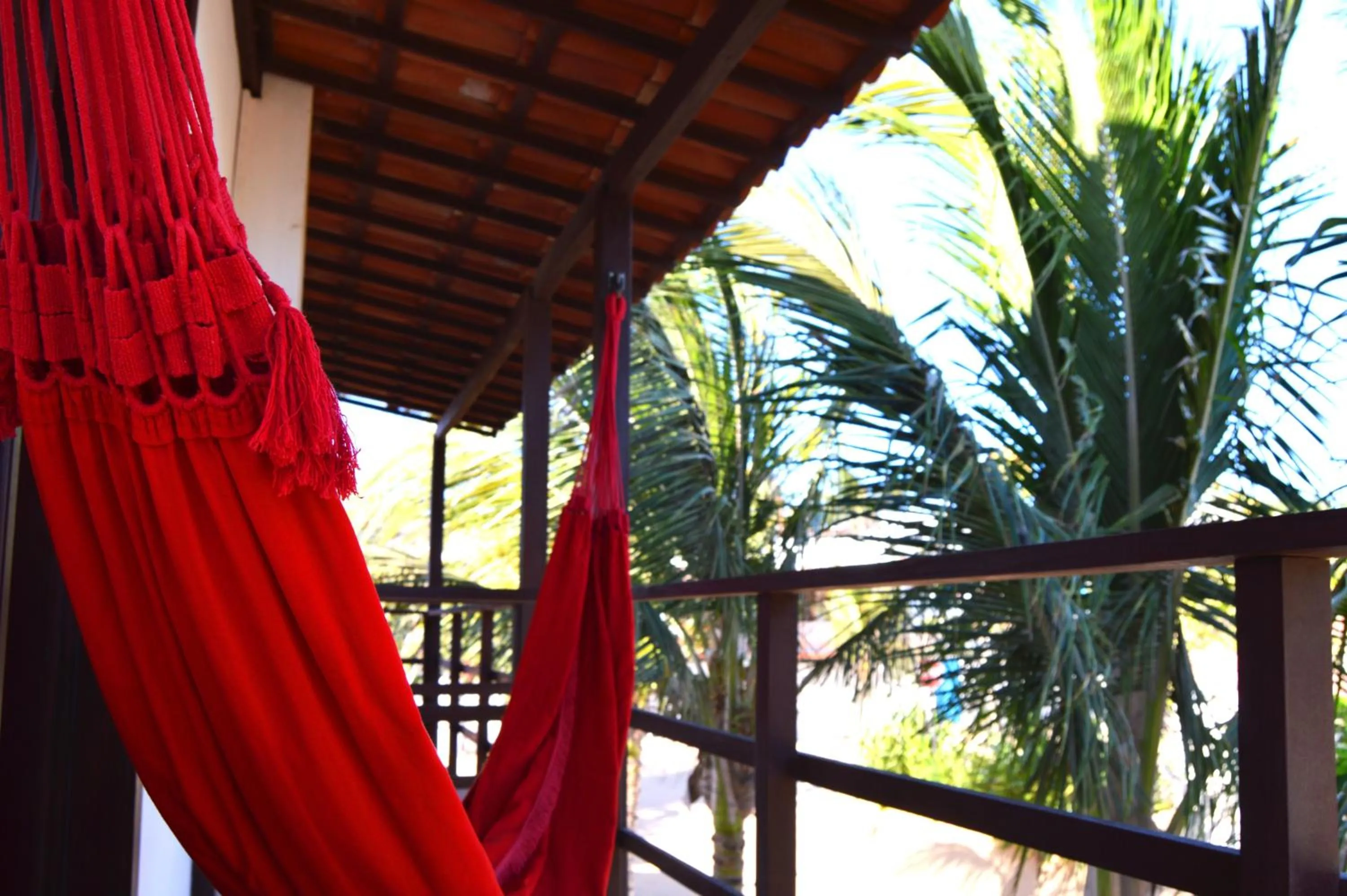 Balcony/Terrace in Pousada Atlantis