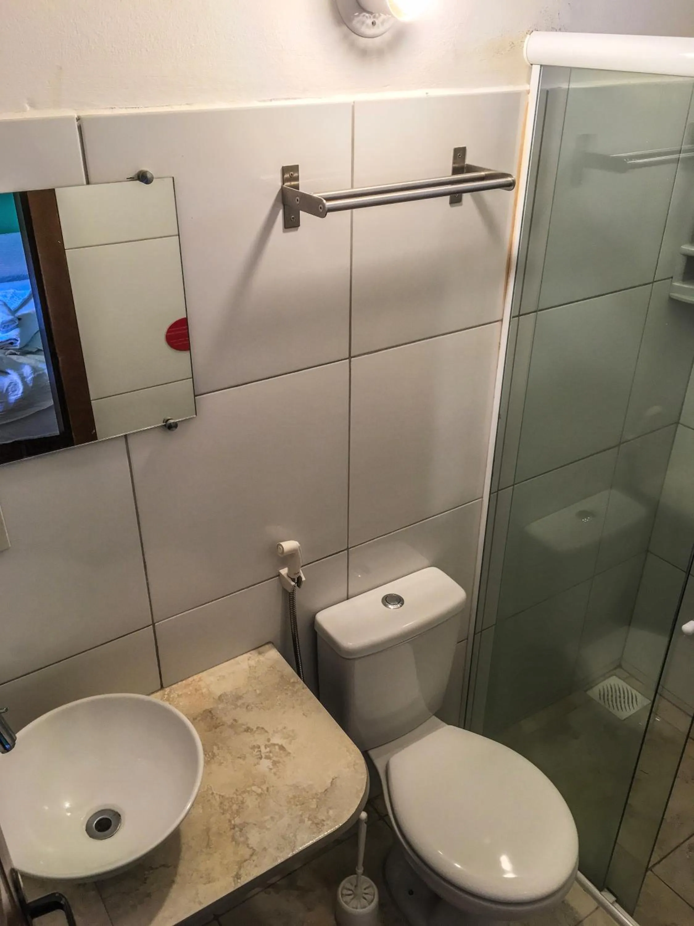 Bathroom in Pousada Atlantis