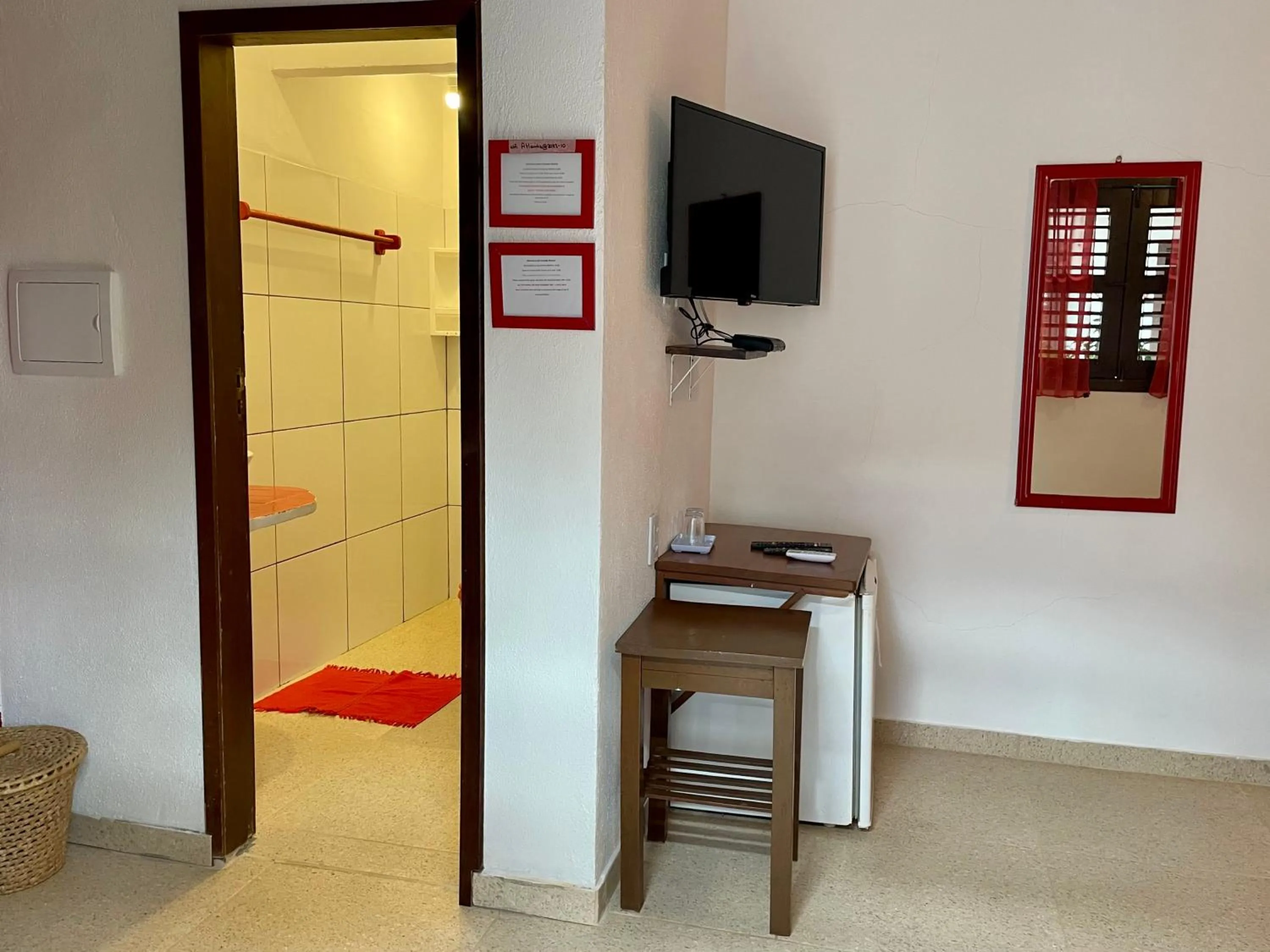 Bathroom in Pousada Atlantis