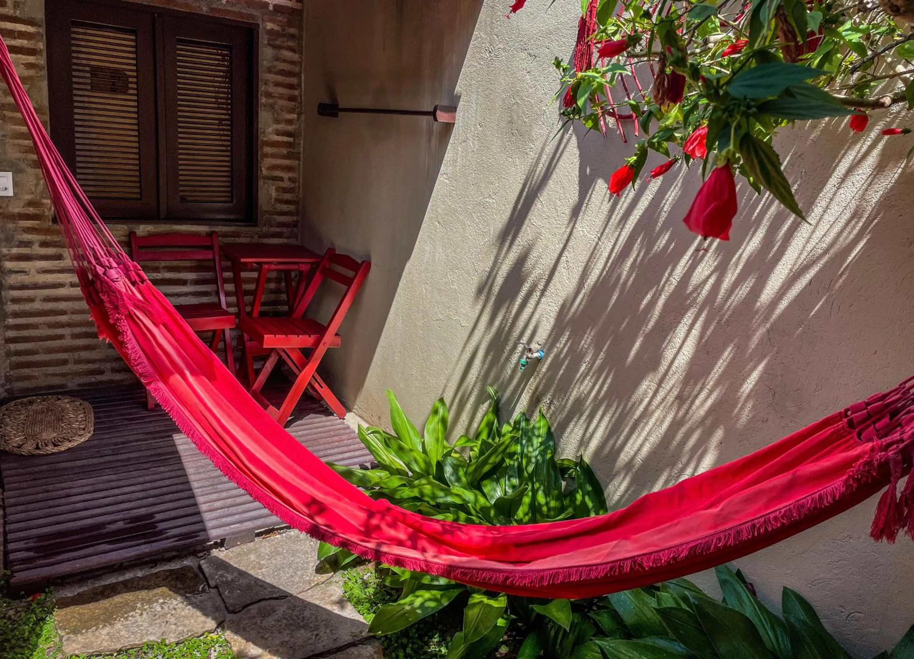 Garden in Pousada Atlantis