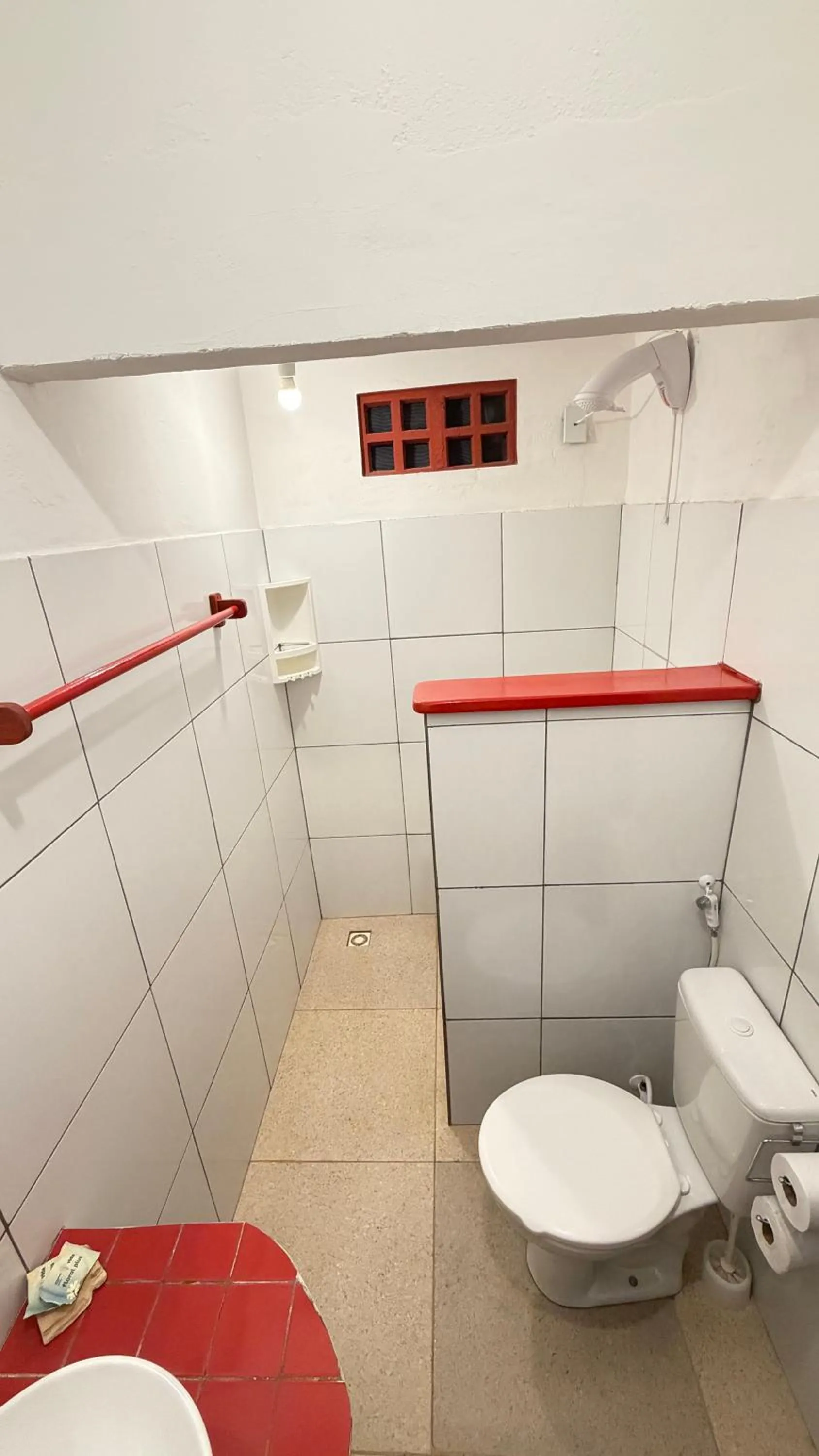 Shower in Pousada Atlantis