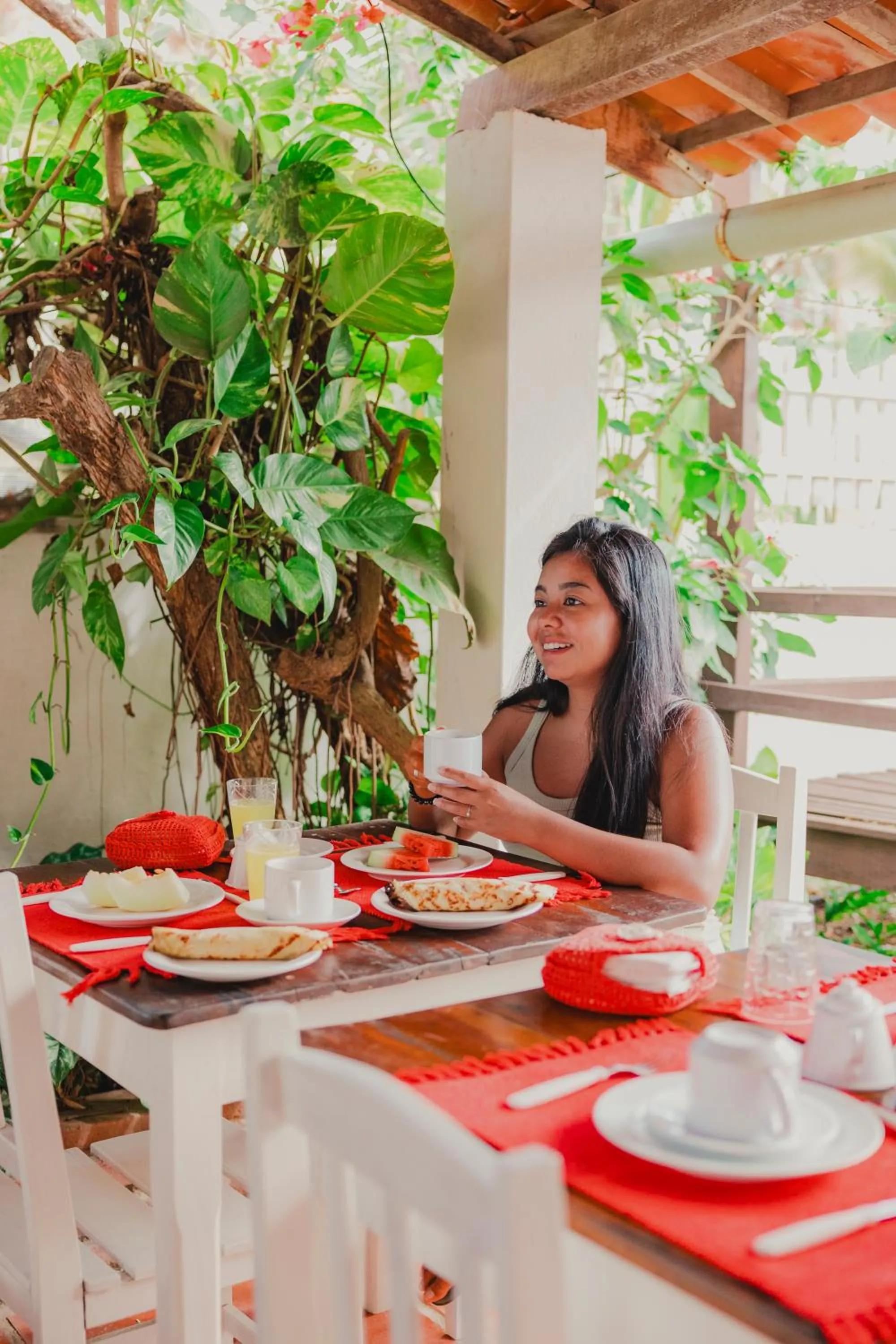 Breakfast in Pousada Atlantis