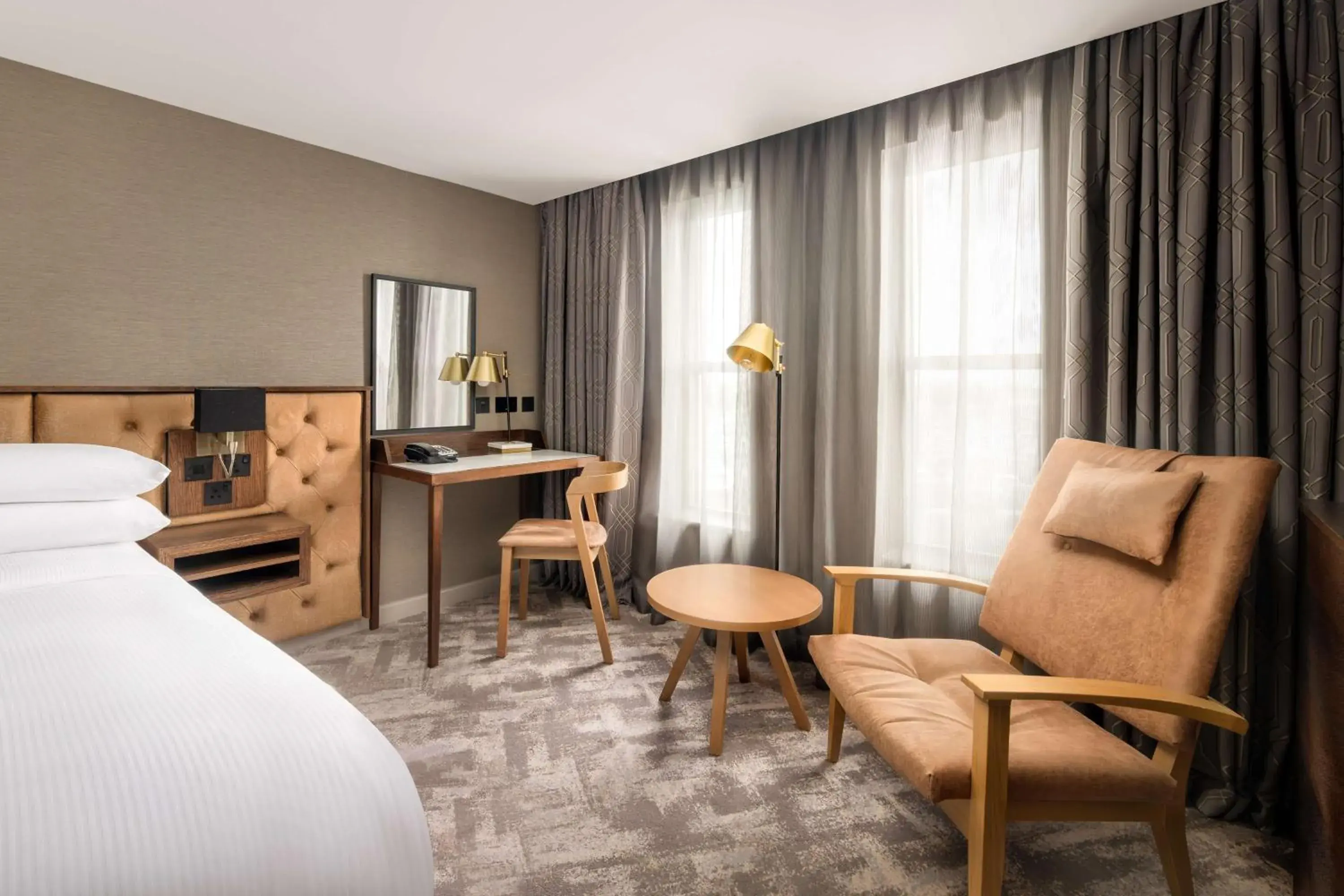 Bed in DoubleTree by Hilton Hotel Newcastle International Airport Bed in DoubleTree by Hilton Hotel Newcastle International Airport