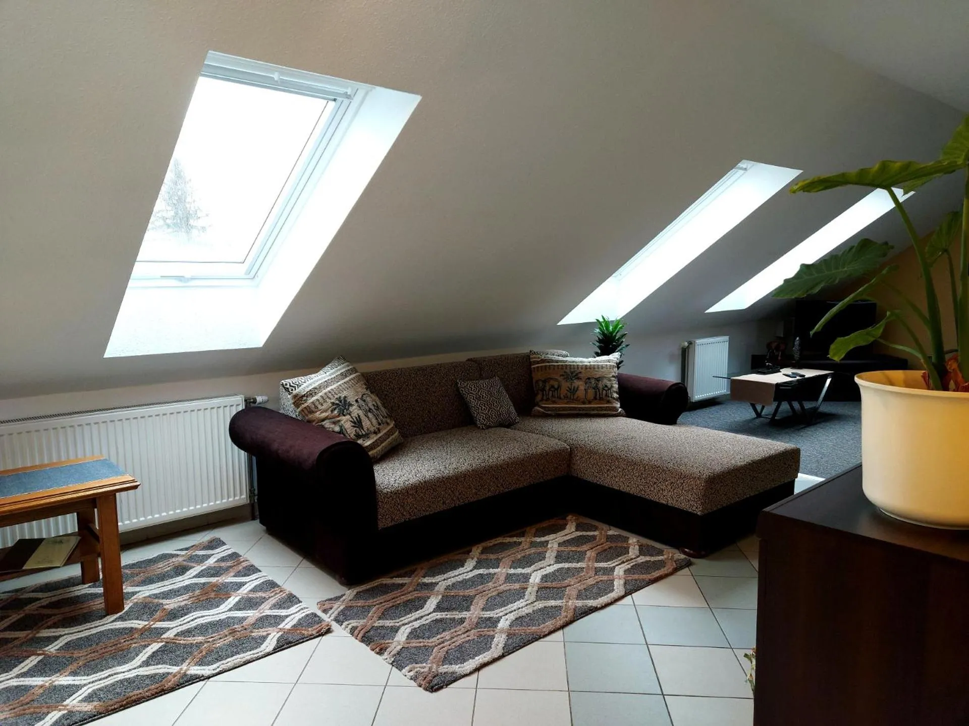 Living room in A Mecsek Gyöngye Apartmanhaz