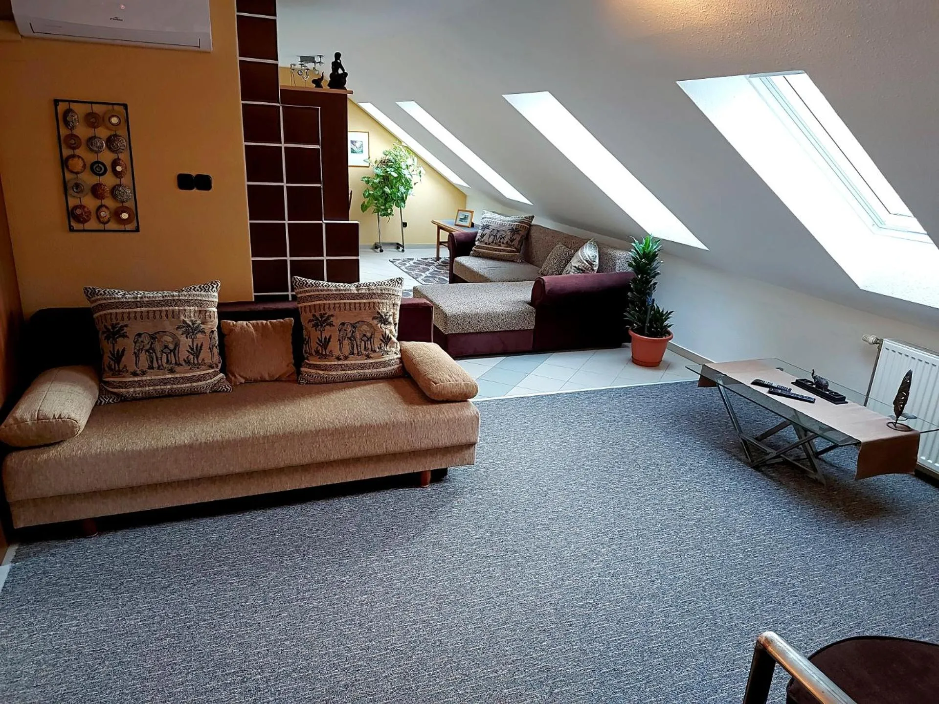 Living room in A Mecsek Gyöngye Apartmanhaz