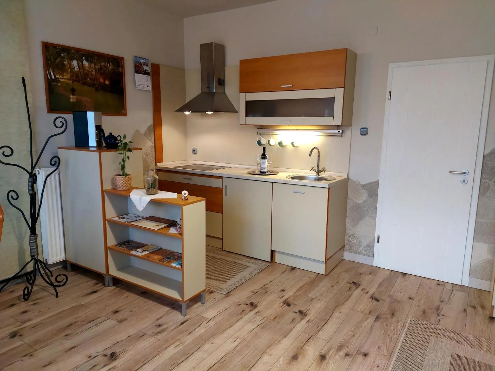 Kitchen or kitchenette in A Mecsek Gyöngye Apartmanhaz