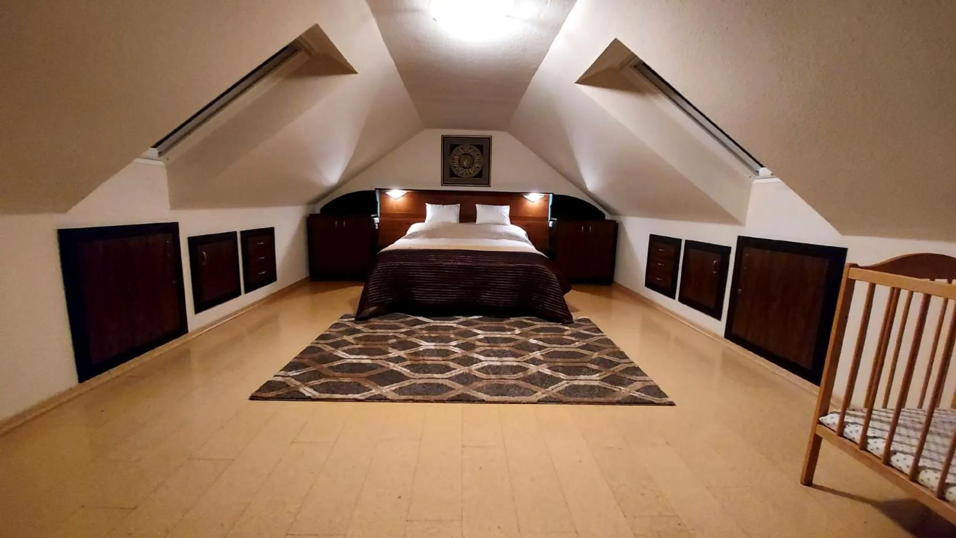 Bedroom, Bed in A Mecsek Gyöngye Apartmanhaz
