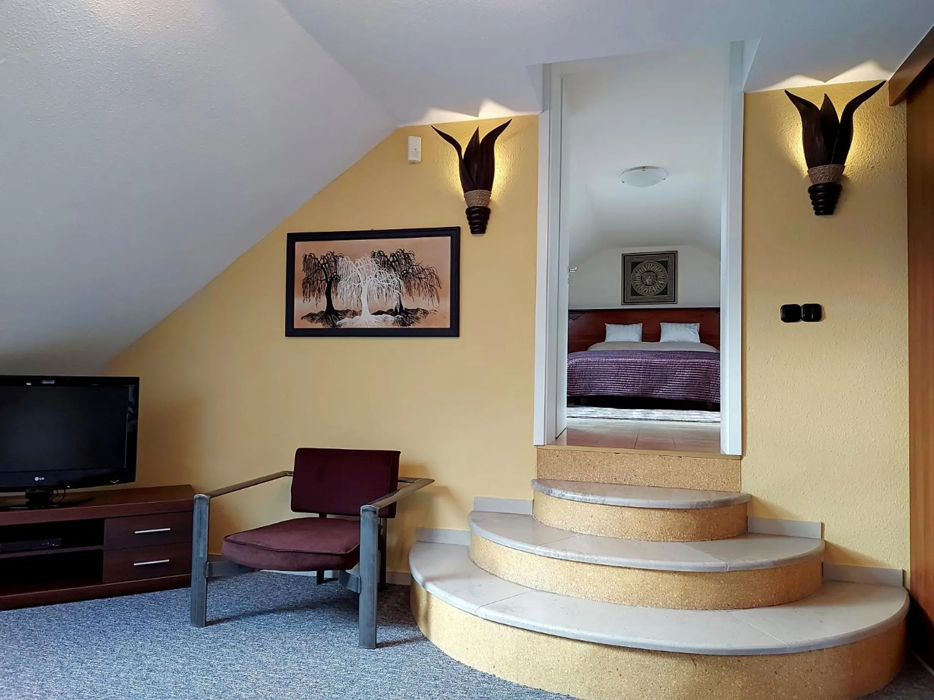 TV and multimedia, Bed in A Mecsek Gyöngye Apartmanhaz