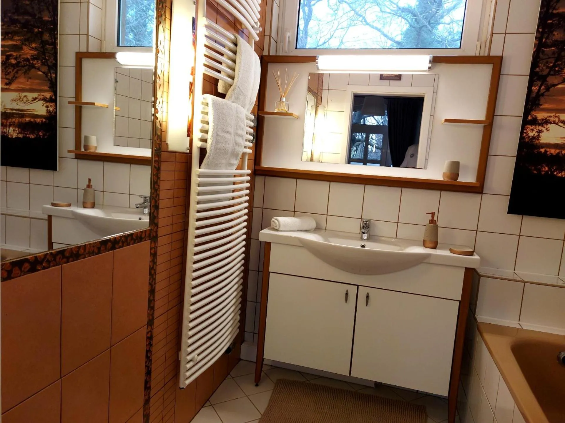 Bathroom in A Mecsek Gyöngye Apartmanhaz