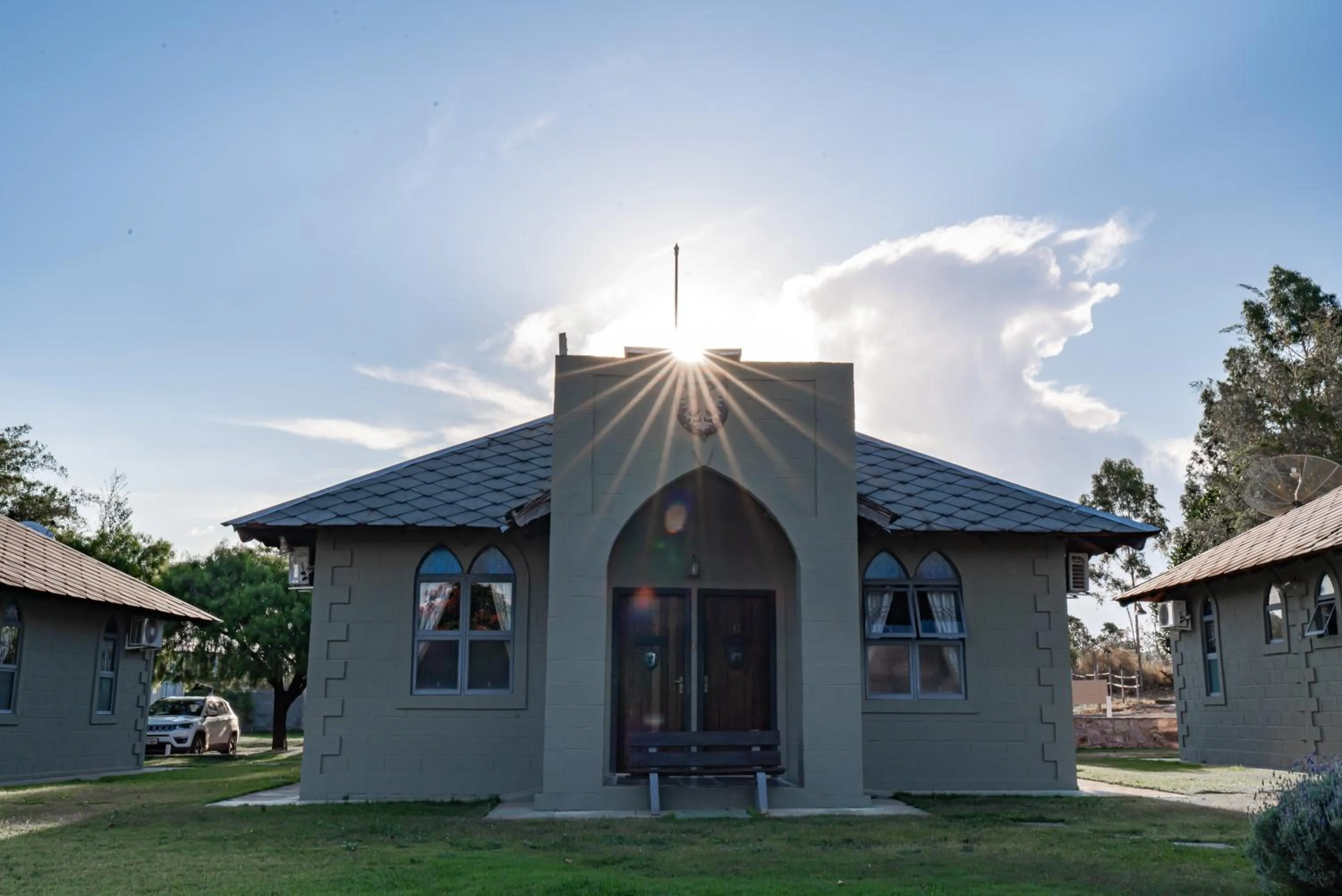 Garden in Pousada Camelot Inn