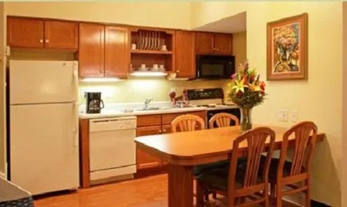 Kitchen or kitchenette in Hawthorn Extended Stay by Wyndham Fort Wayne