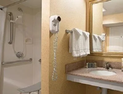 Shower in Hawthorn Extended Stay by Wyndham Fort Wayne