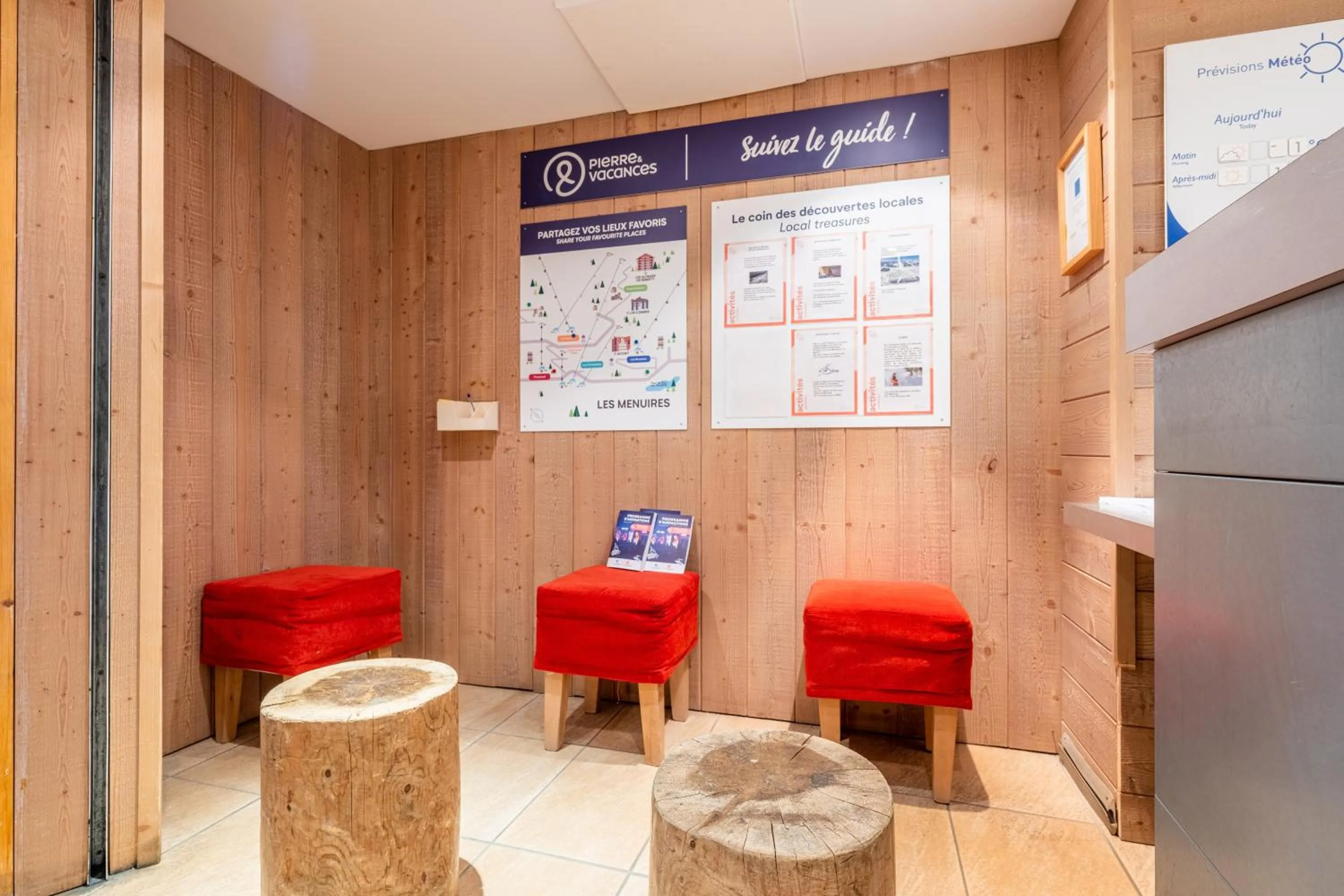 Lobby or reception in Résidence Pierre & Vacances Aconit