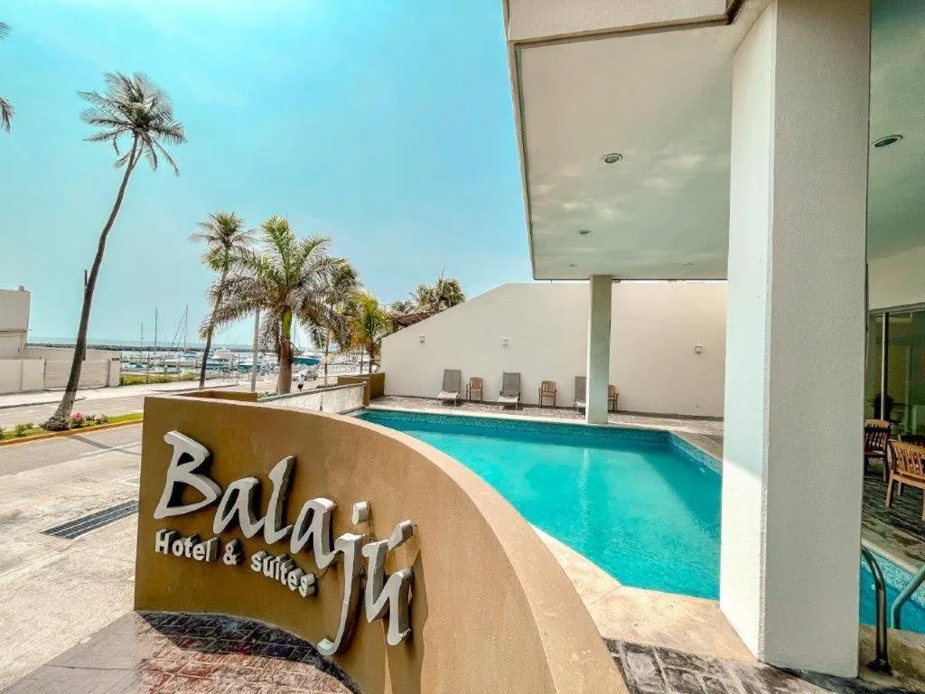 Pool view in Balaju Hotel & Suites