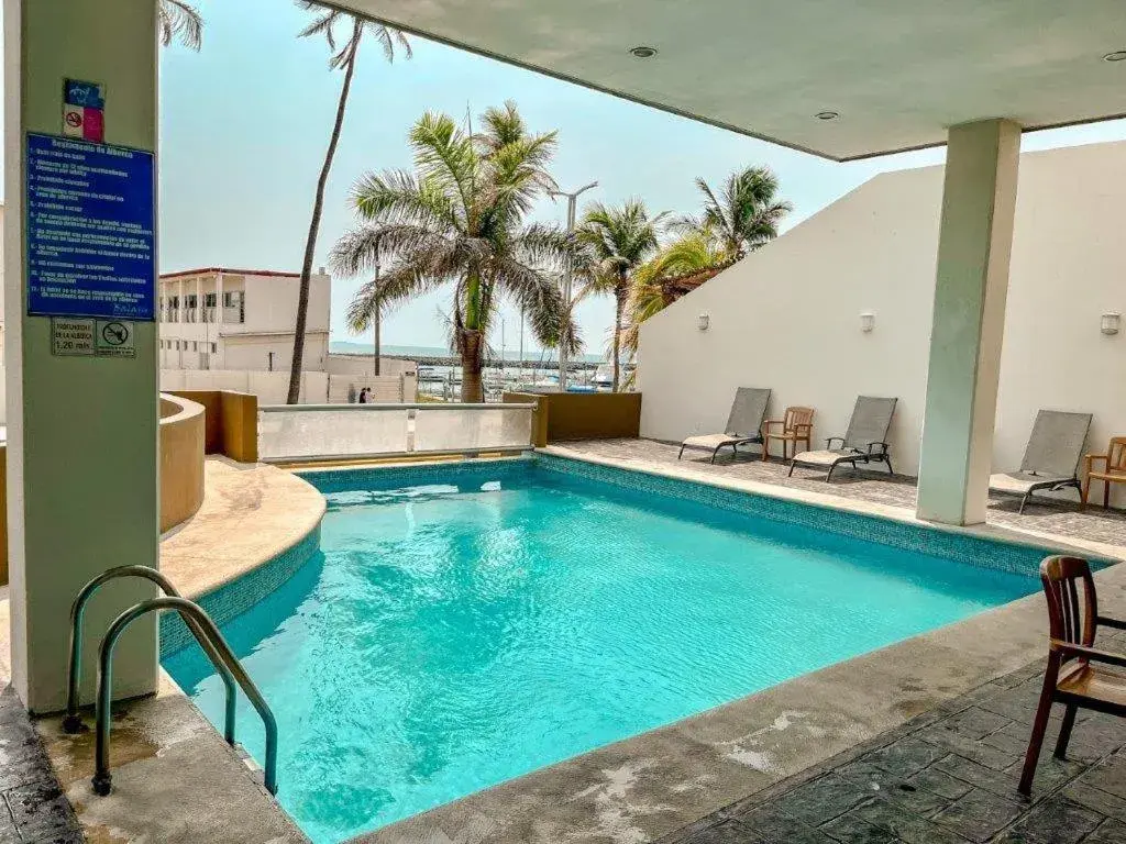 Pool view in Balaju Hotel & Suites Pool view in Balaju Hotel & Suites