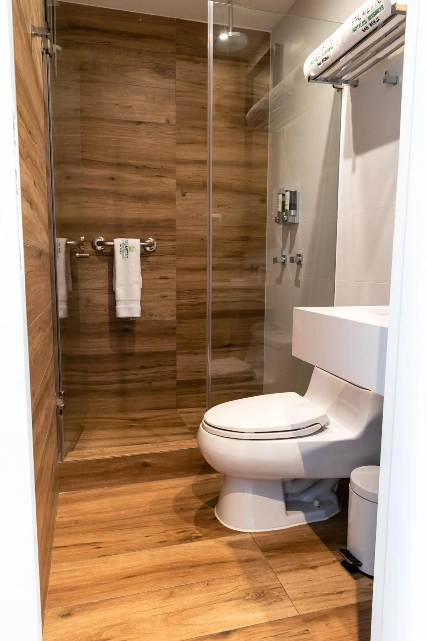 Toilet in Palmetto Hotel Business San Borja