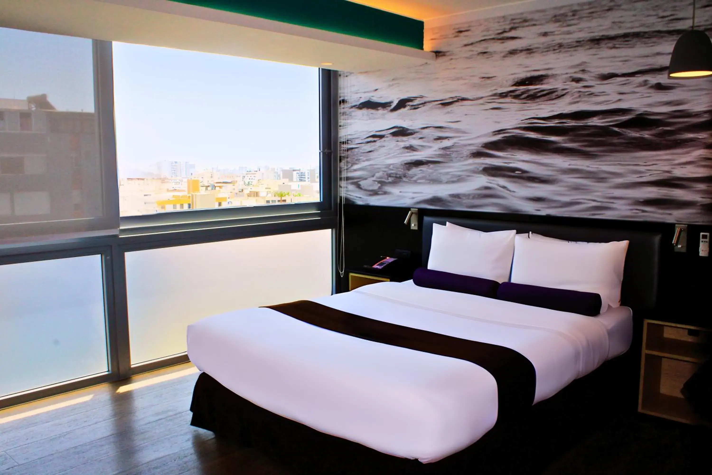 Garden view, Bed in Palmetto Hotel Business San Borja Garden view, Bed in Palmetto Hotel Business San Borja