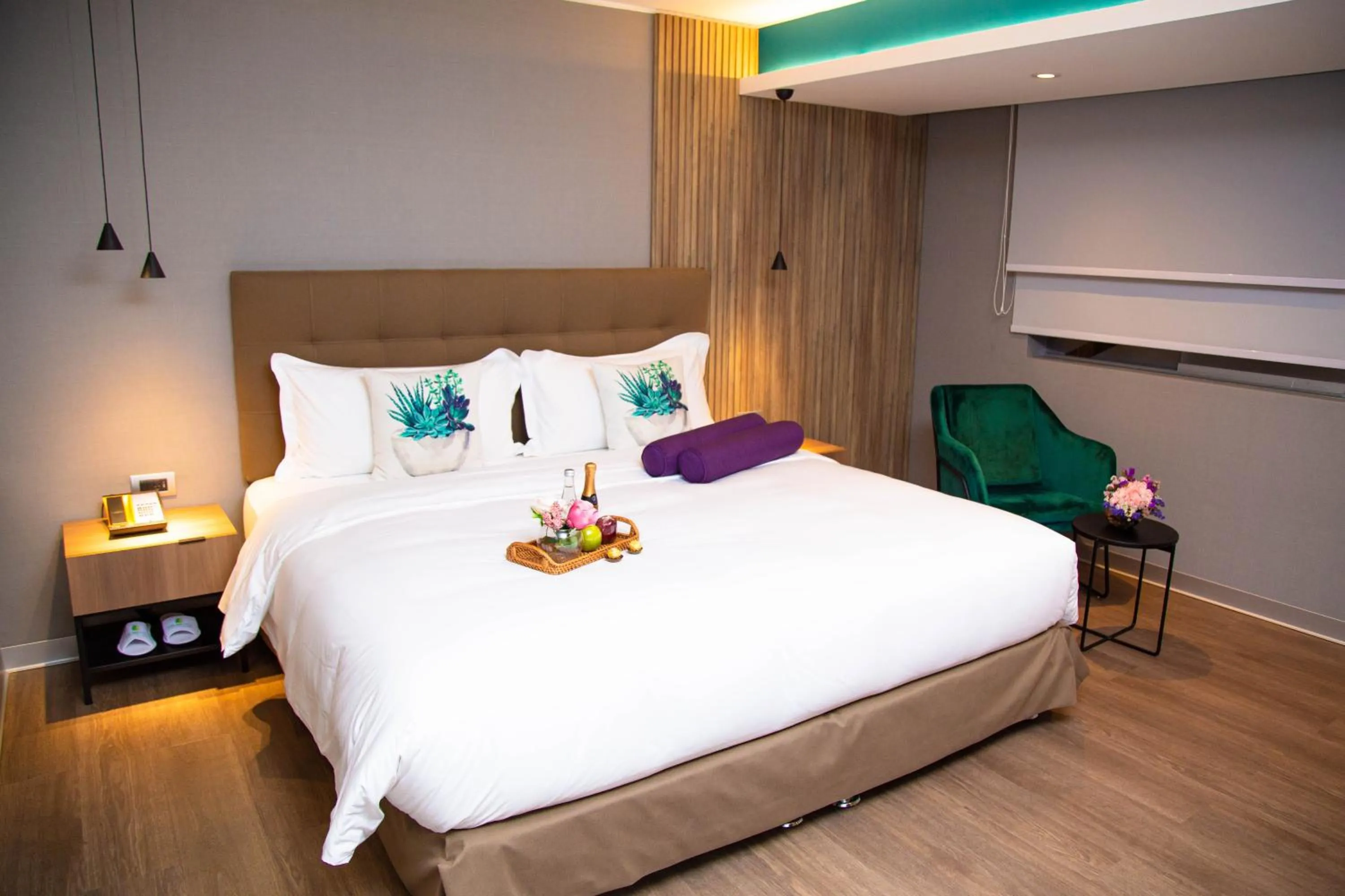 Bed in Palmetto Hotel Business San Borja