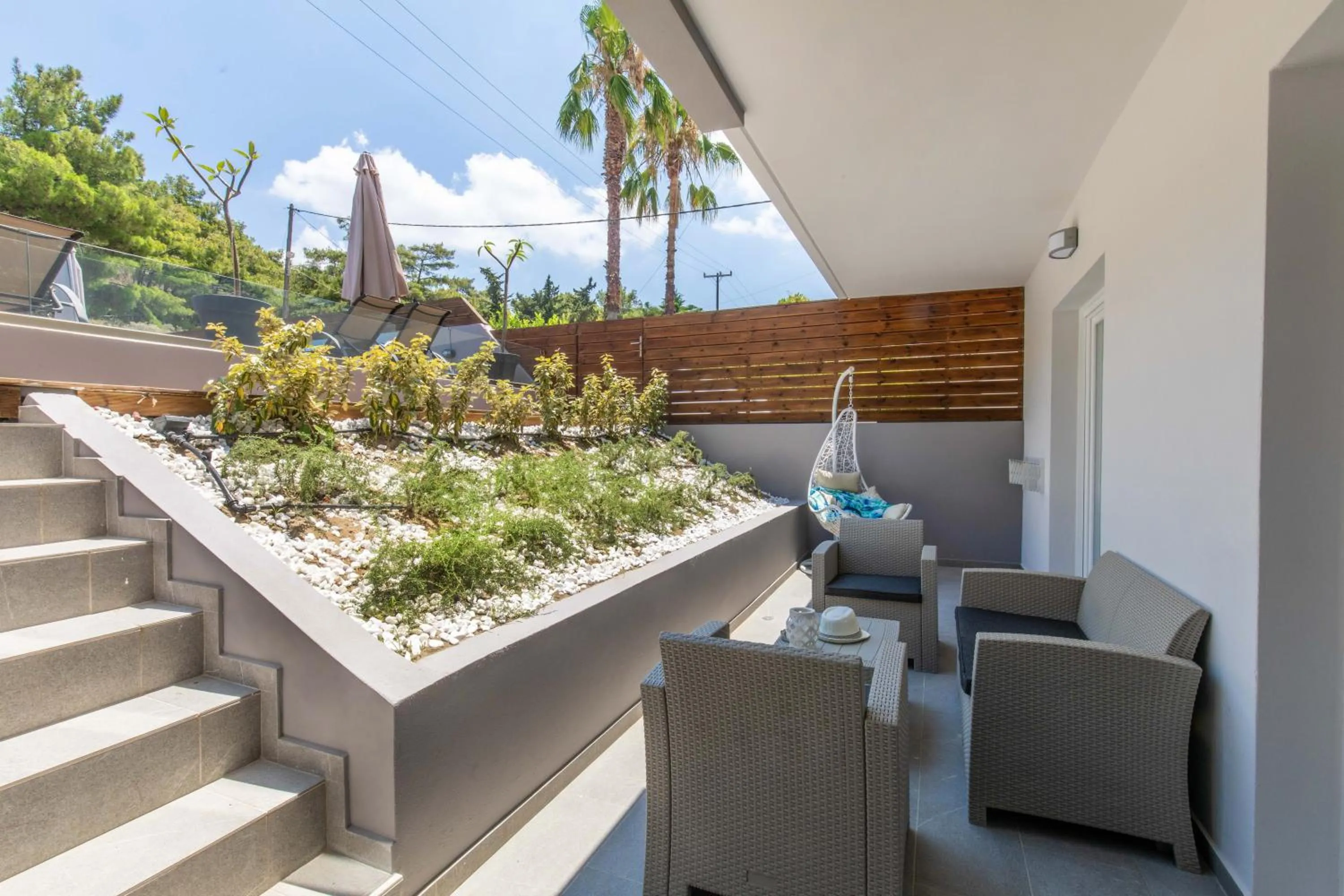 Patio in Akalli Studios