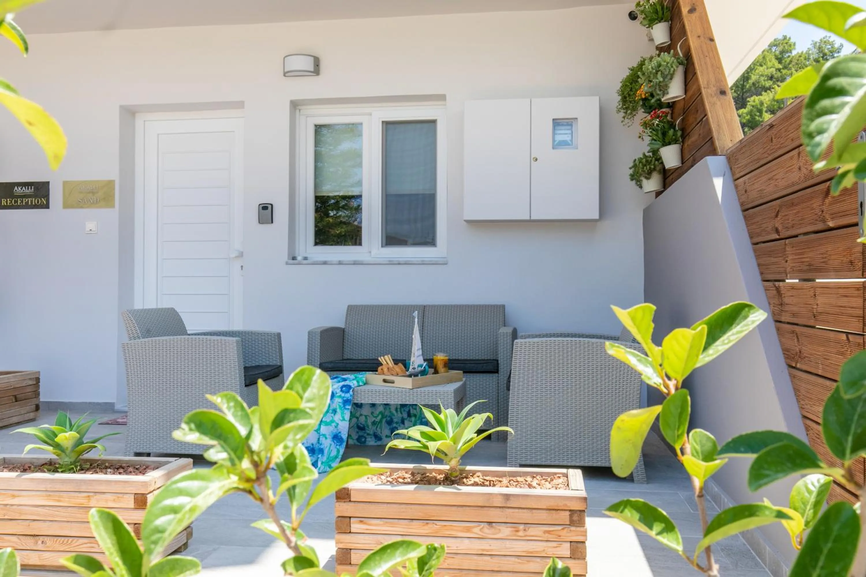 Patio in Akalli Studios