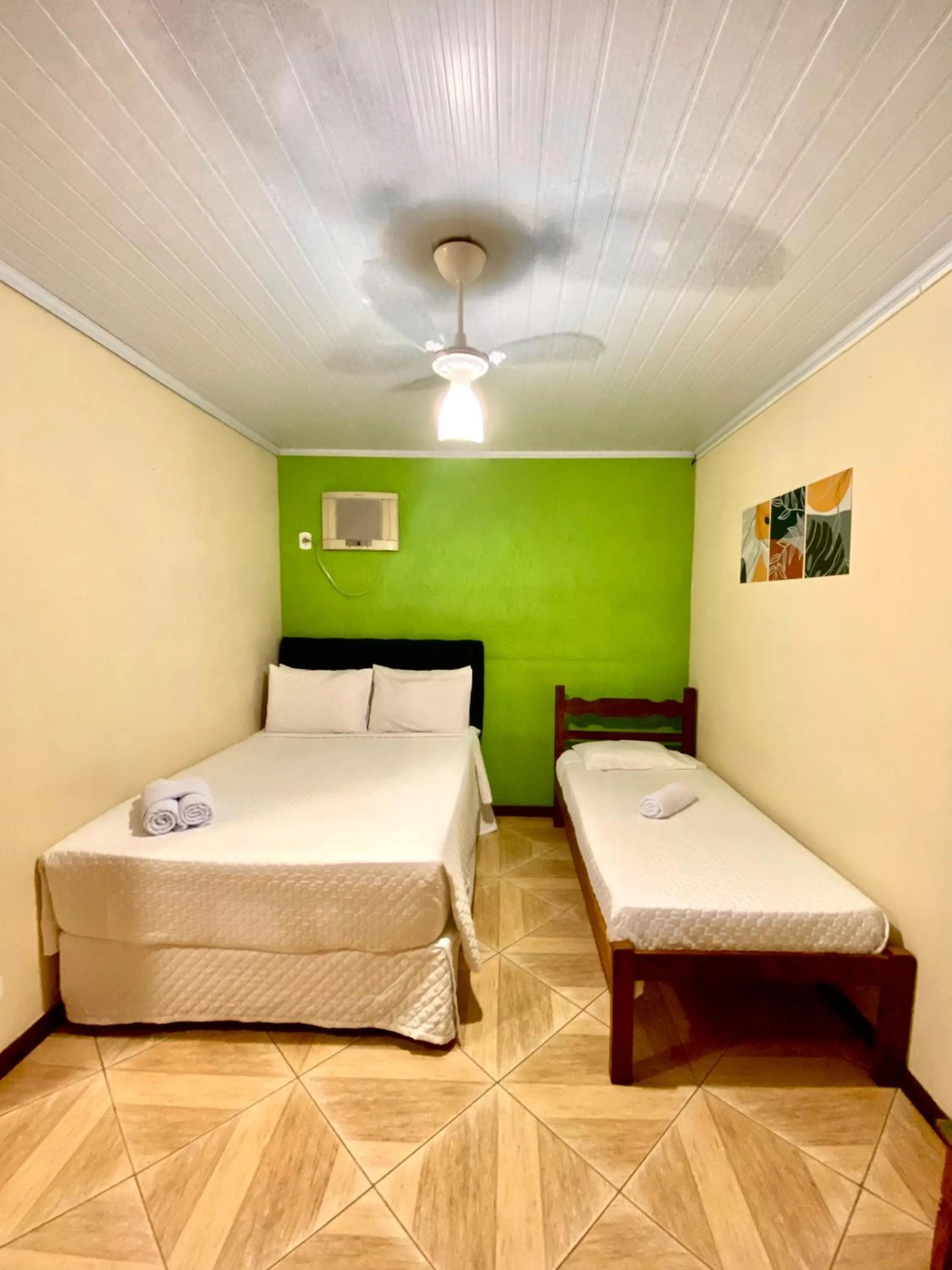 Bed in Pousada Litoral Paraty