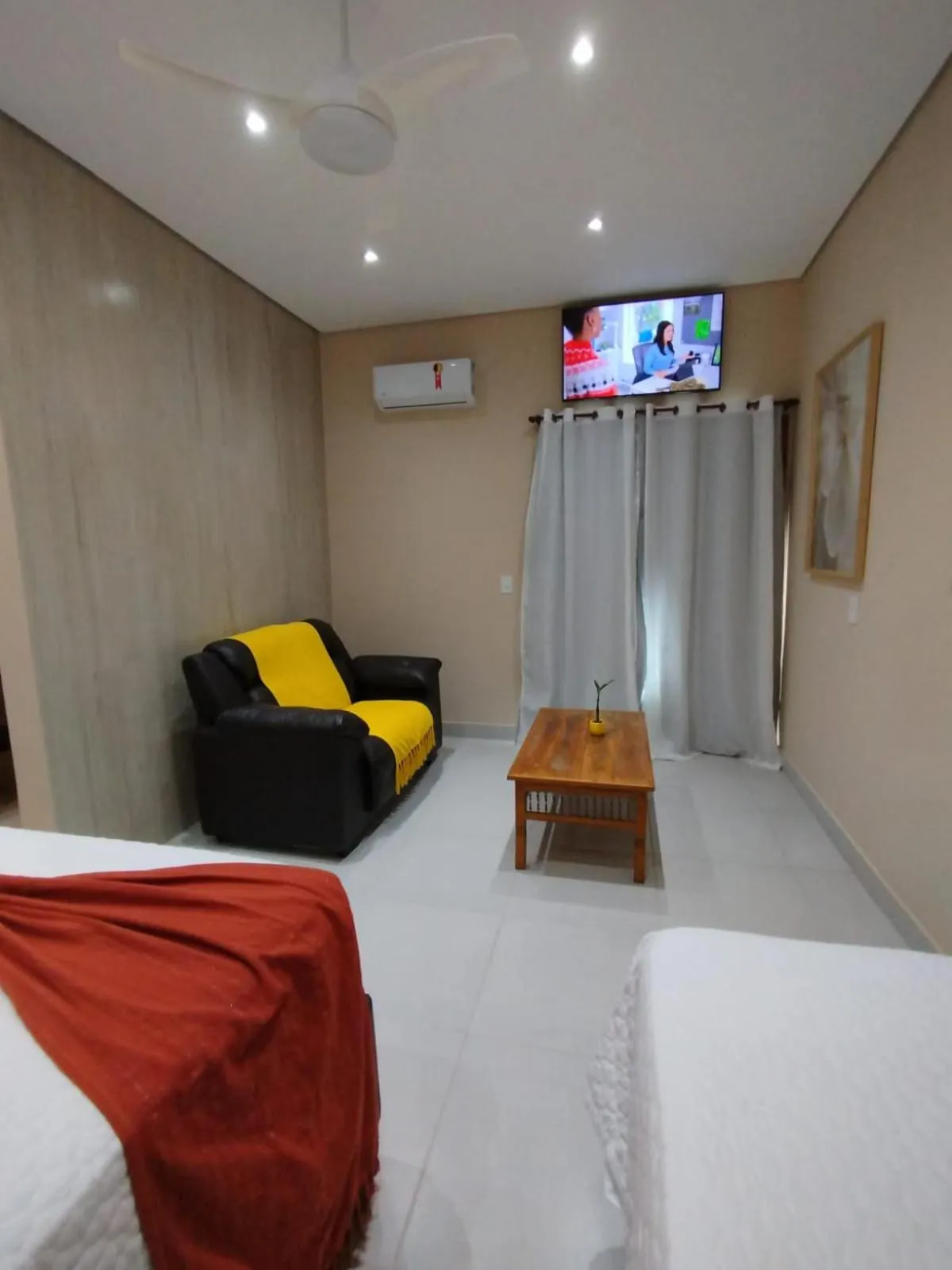 Bed in Pousada Litoral Paraty