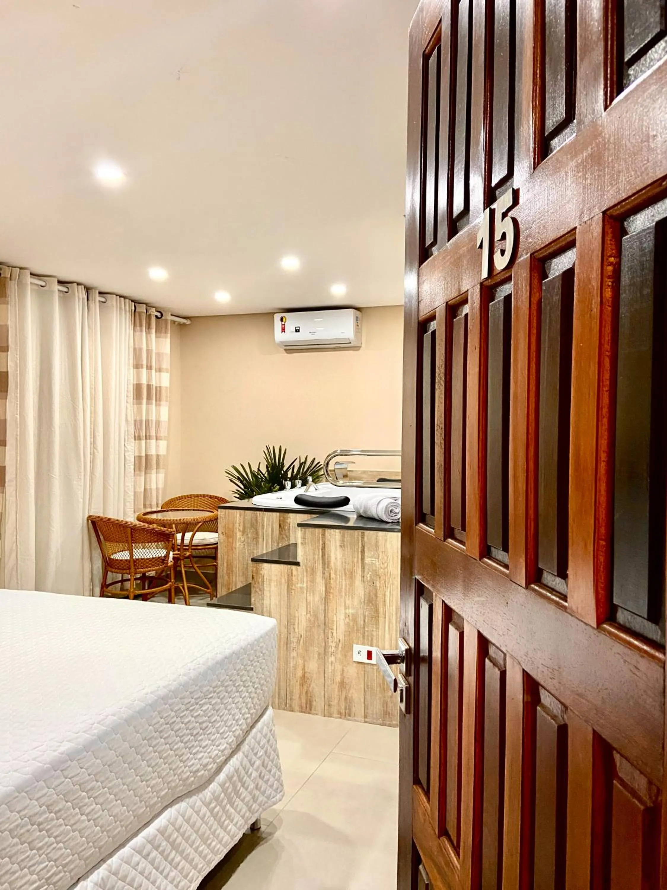 Bed in Pousada Litoral Paraty