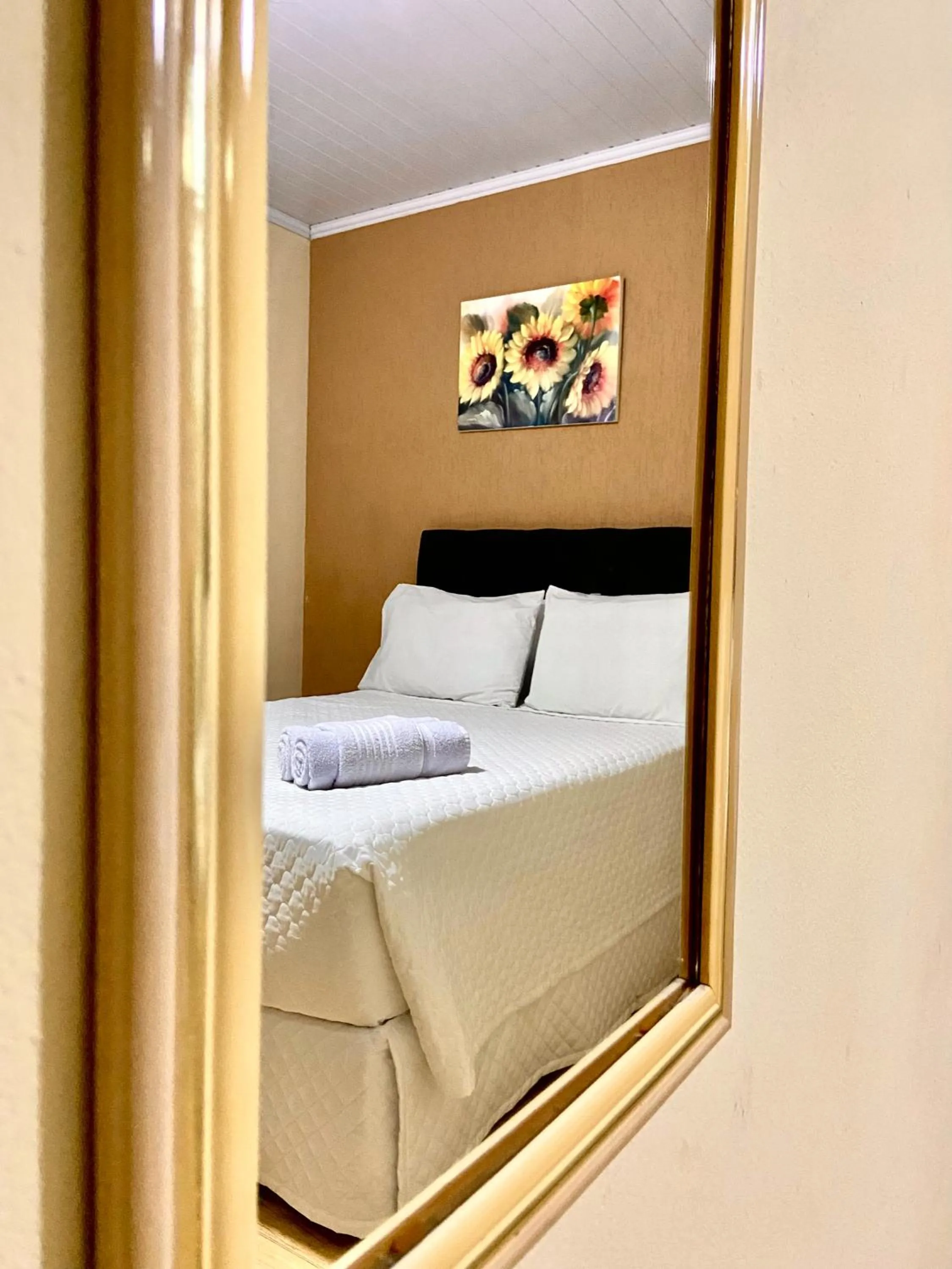 Bed in Pousada Litoral Paraty