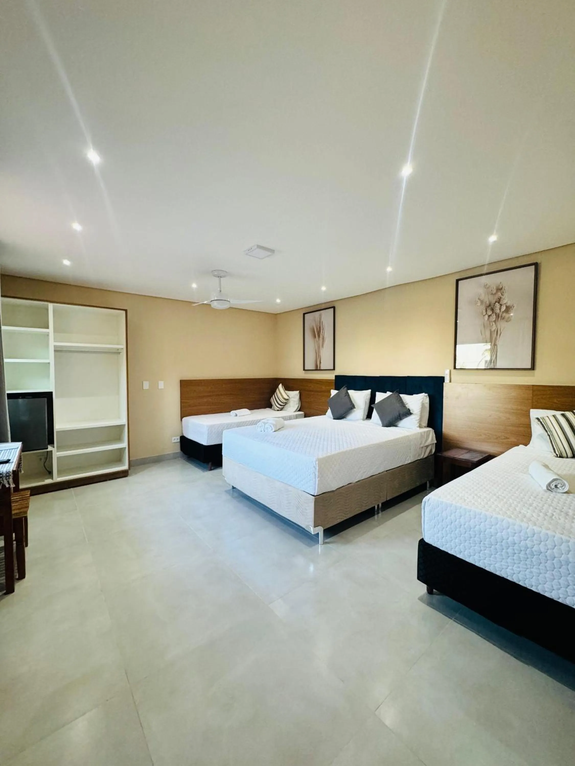 Bed in Pousada Litoral Paraty