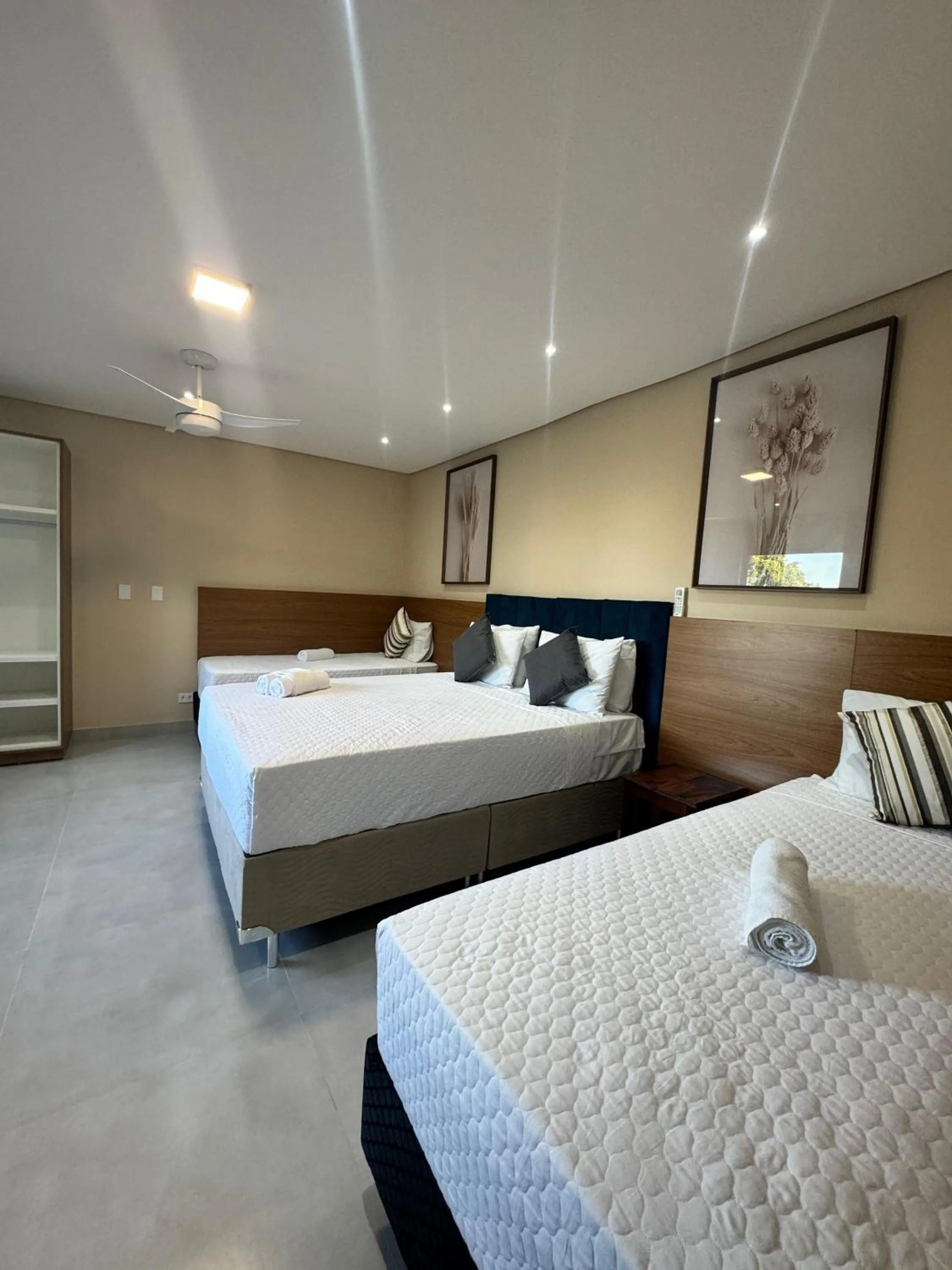 Bed in Pousada Litoral Paraty