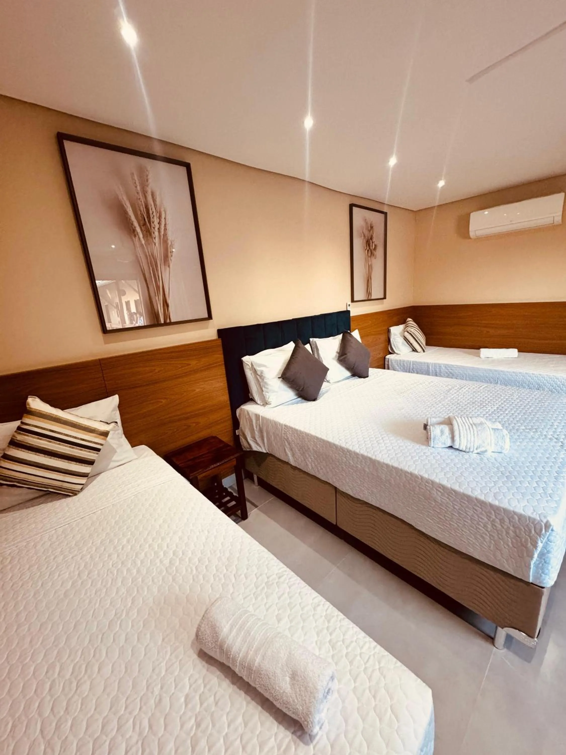 Bed in Pousada Litoral Paraty