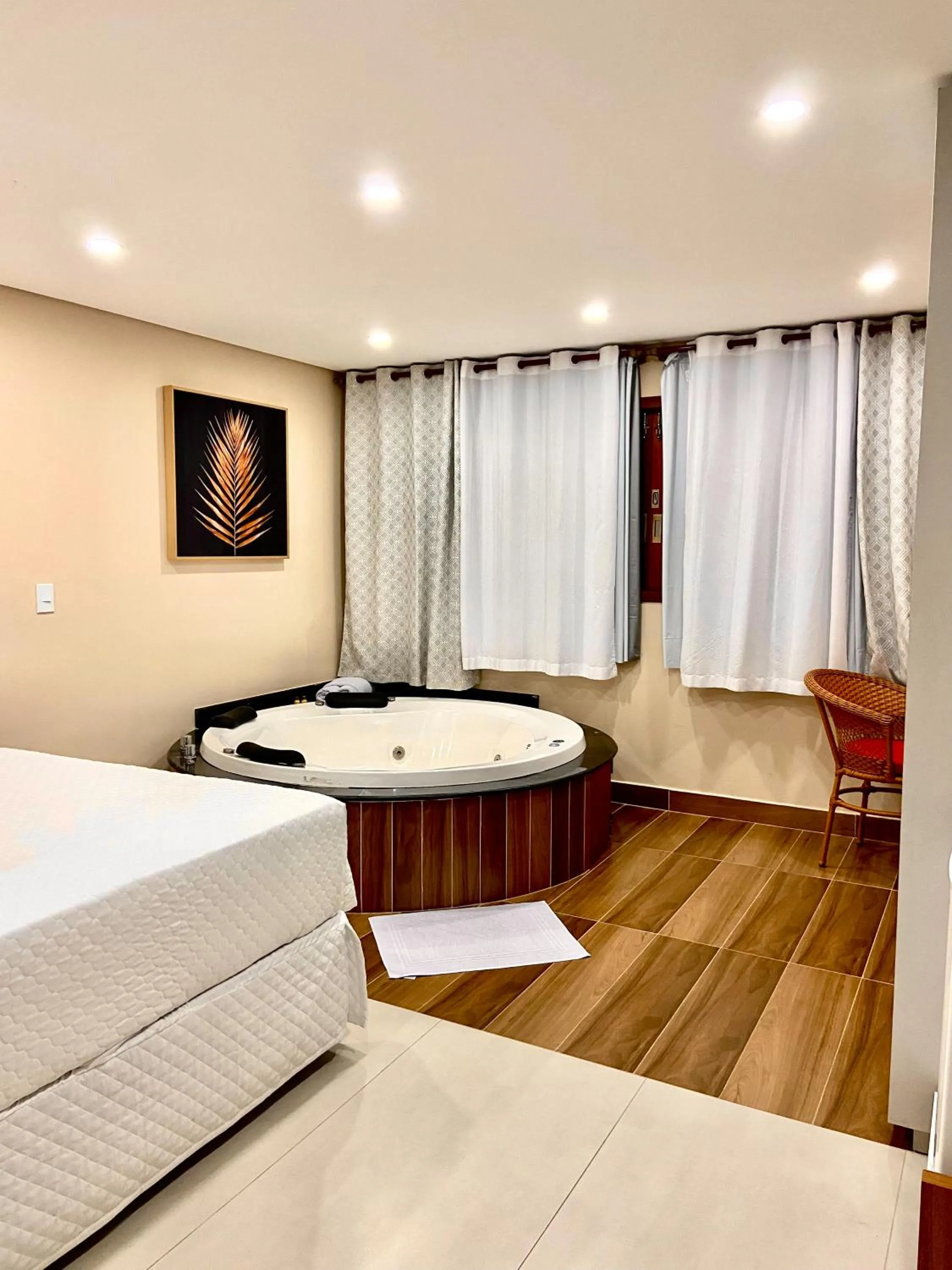 Bed in Pousada Litoral Paraty