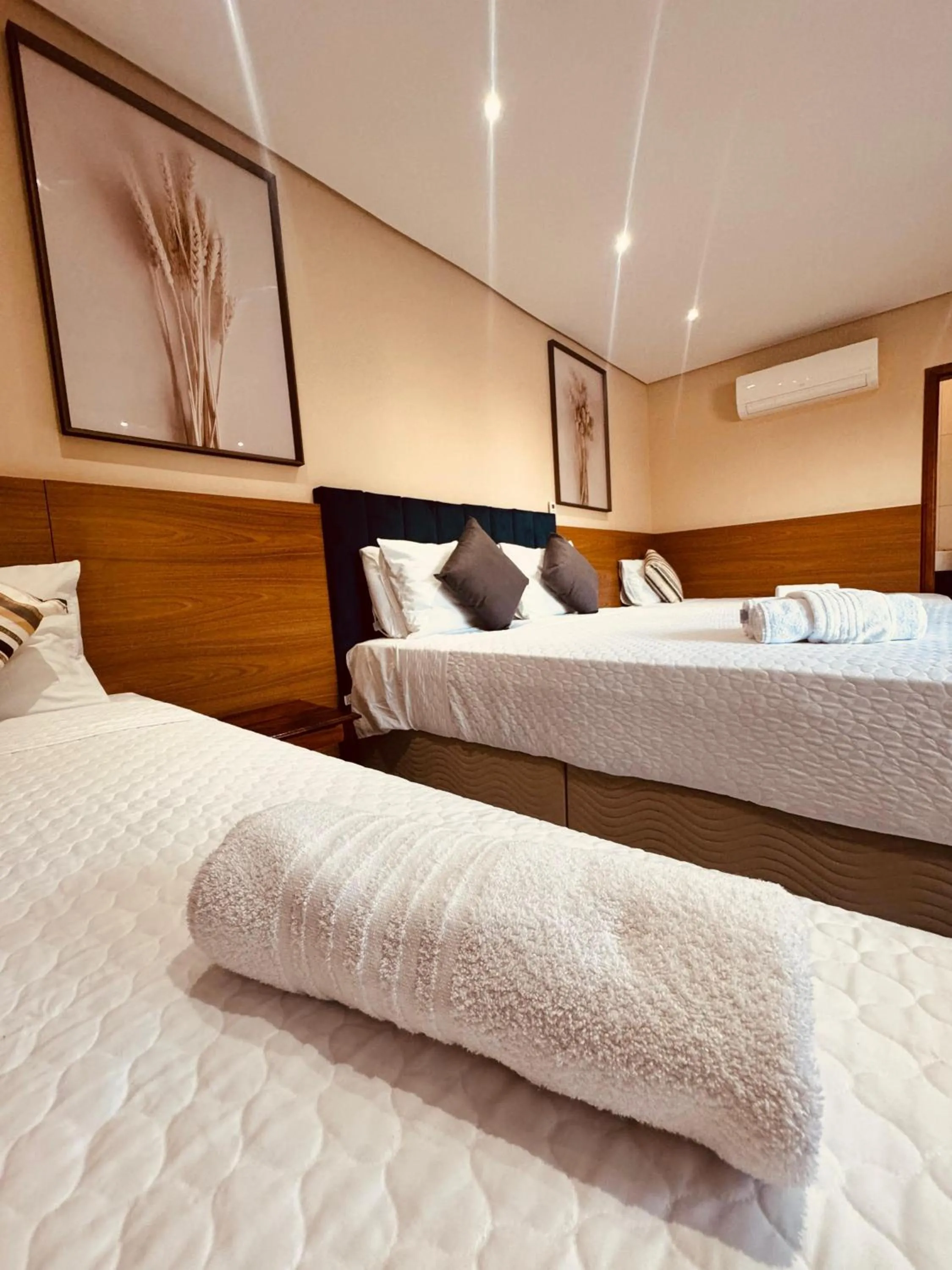 Bed in Pousada Litoral Paraty