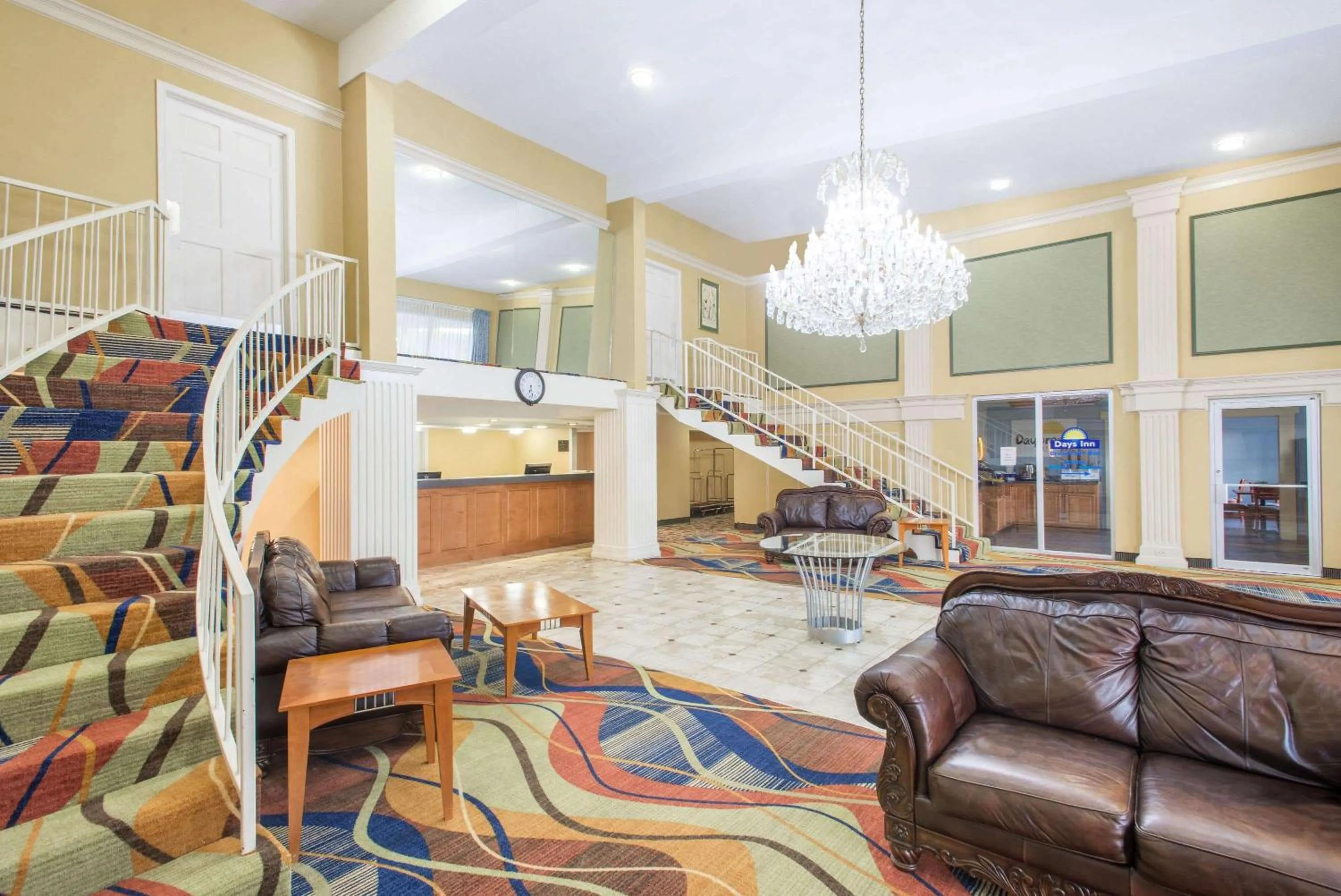 Lobby or reception in Days Inn by Wyndham Roanoke Hollins Near I-81
