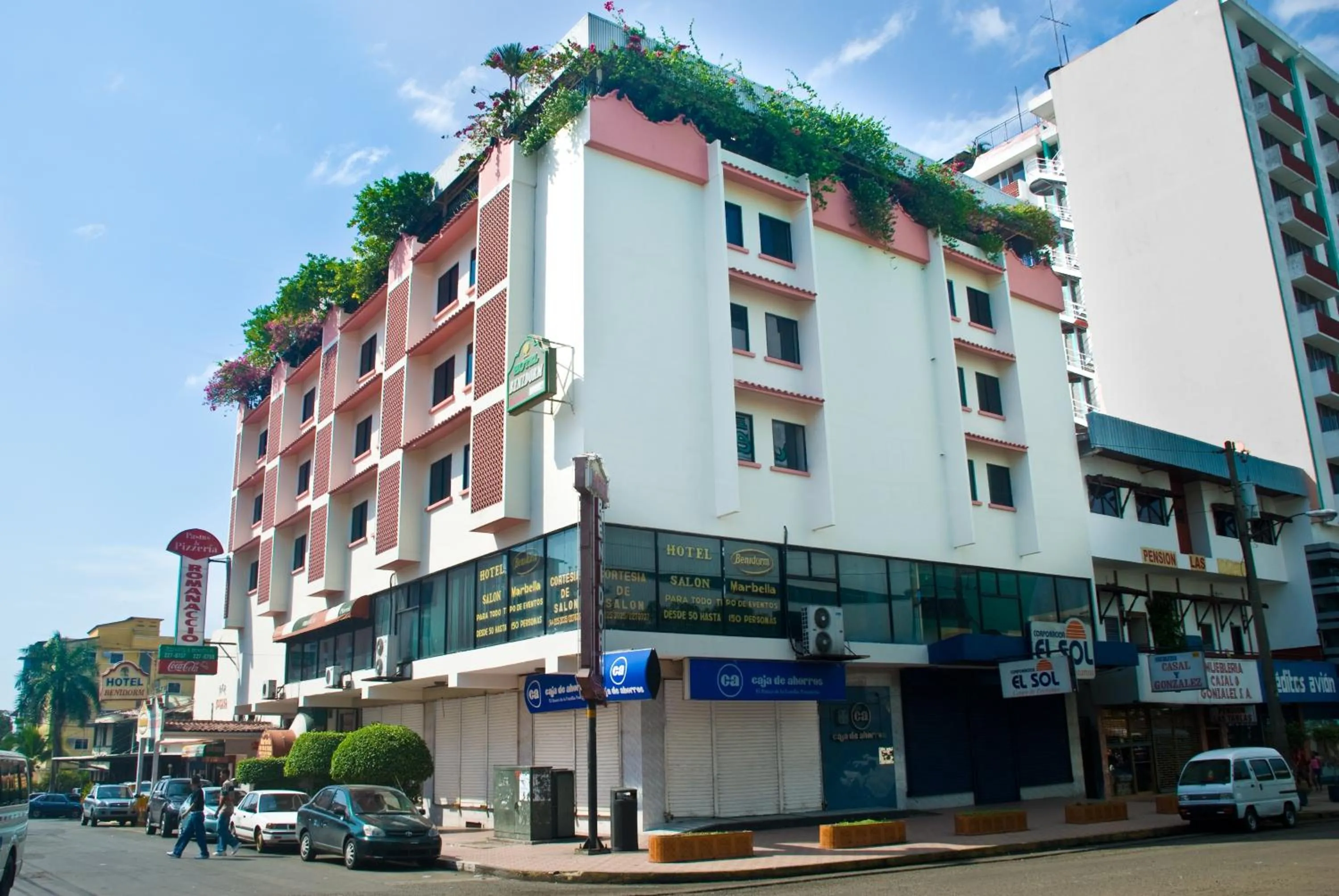 Facade/entrance in Hotel Benidorm Panama