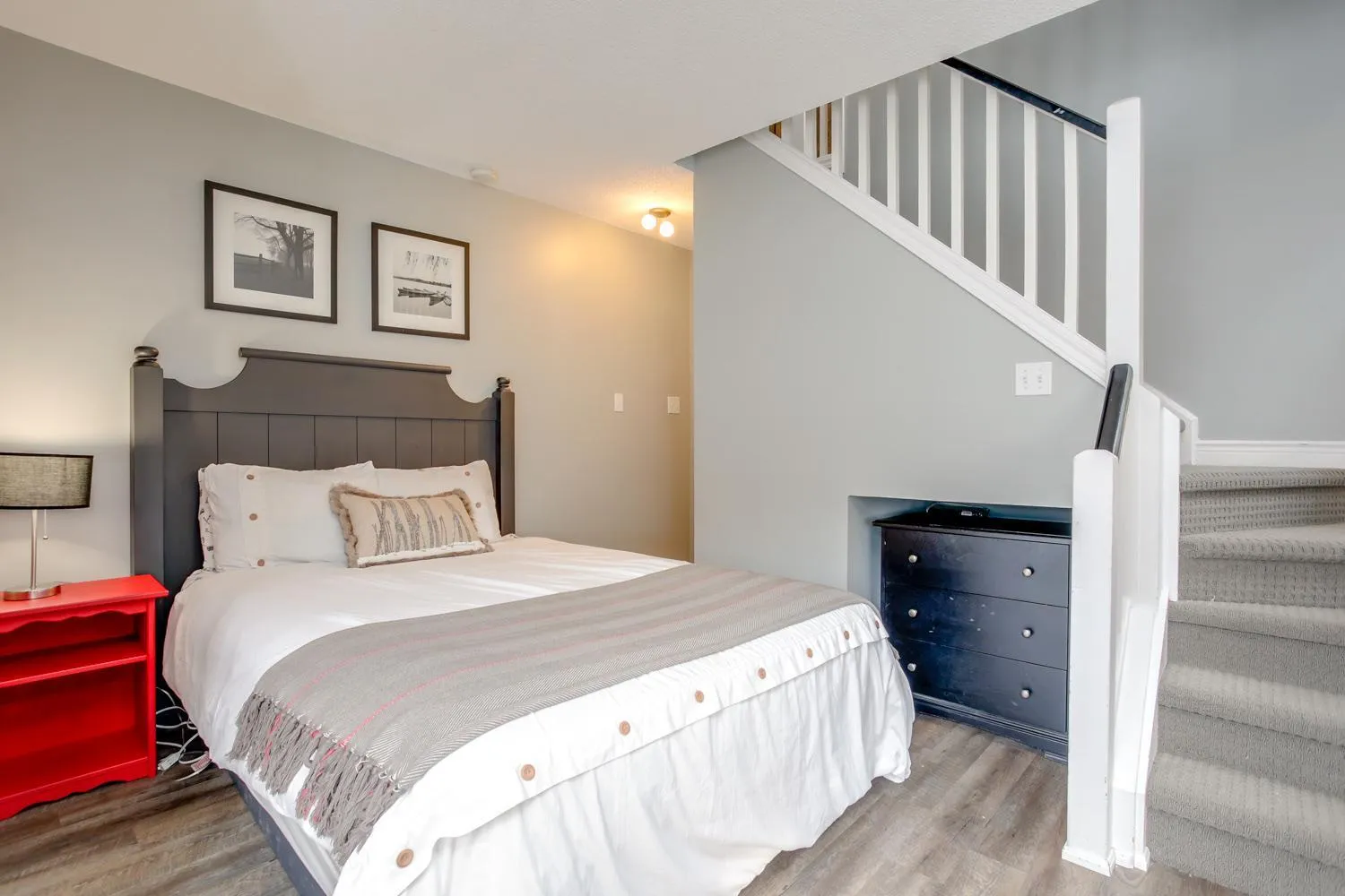 Bed in Blue Mountain Studio Loft at North Creek Resort