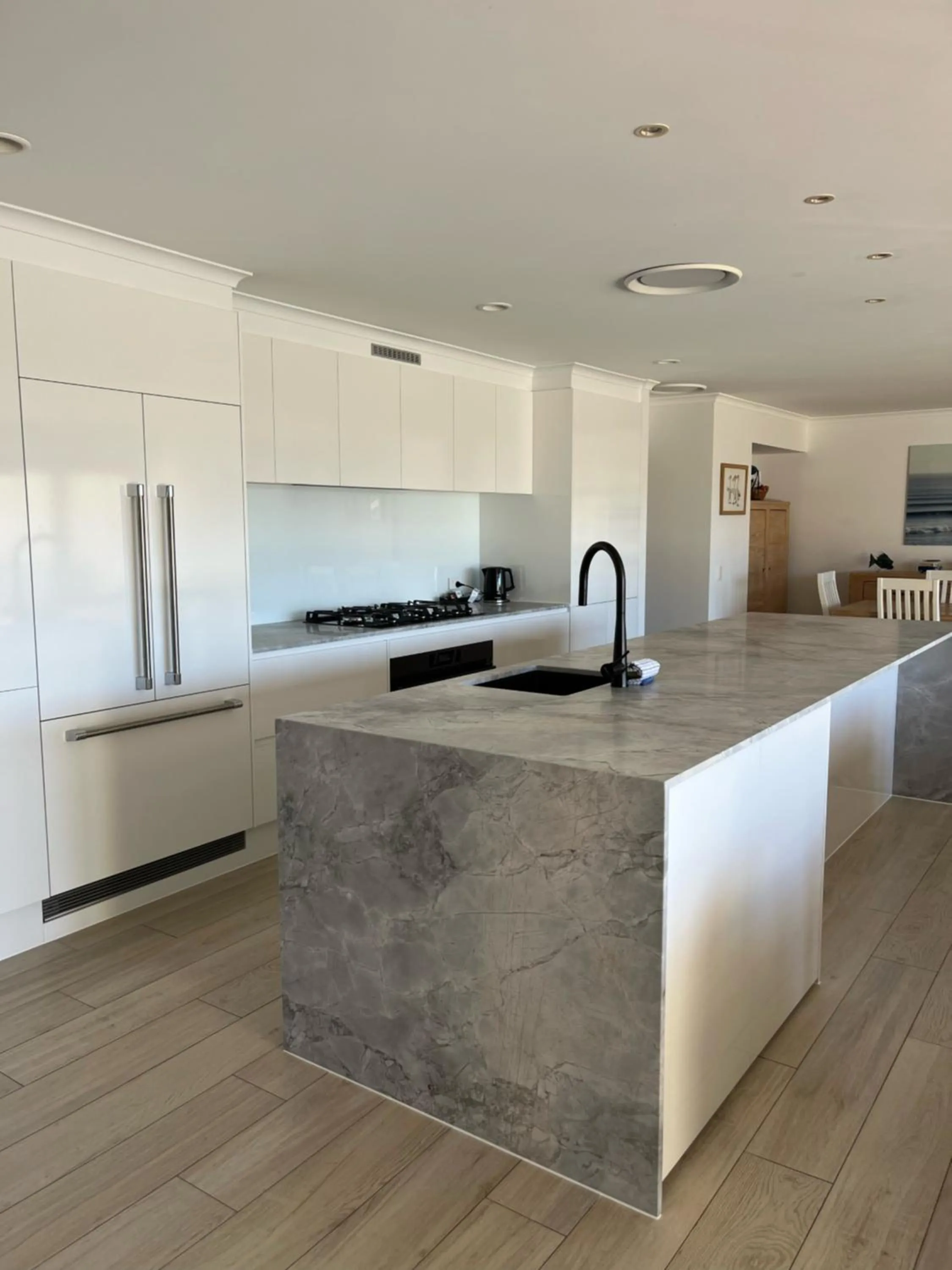 kitchen in The Village Holiday Apartments at Burleigh Heads