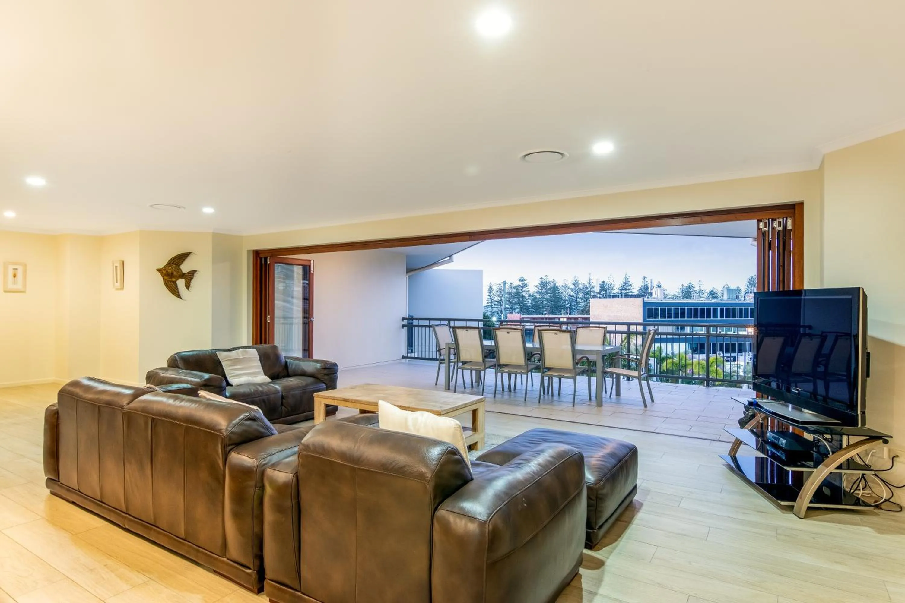 TV and multimedia in The Village Holiday Apartments at Burleigh Heads