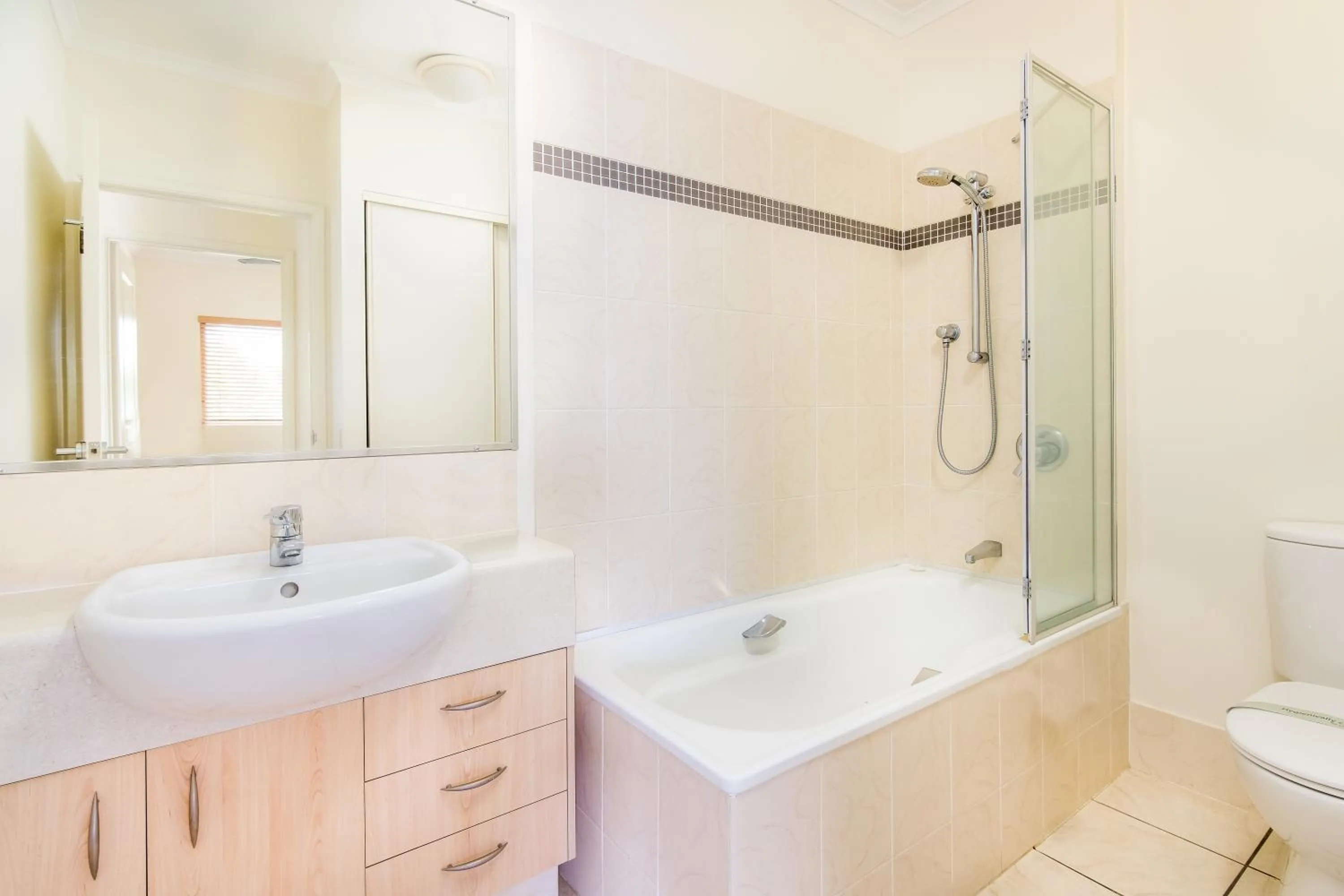 Shower in The Village Holiday Apartments at Burleigh Heads