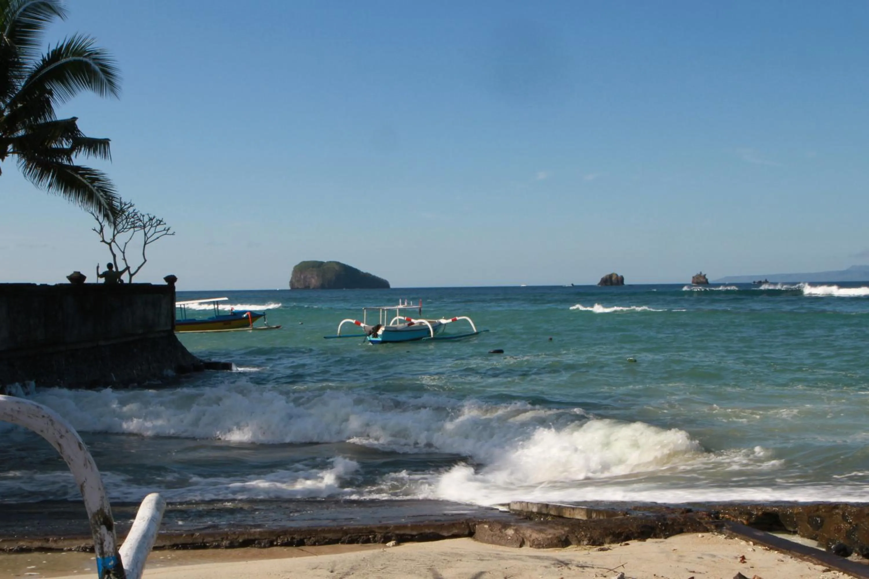 Beach in Rama Shinta Hotel Candidasa