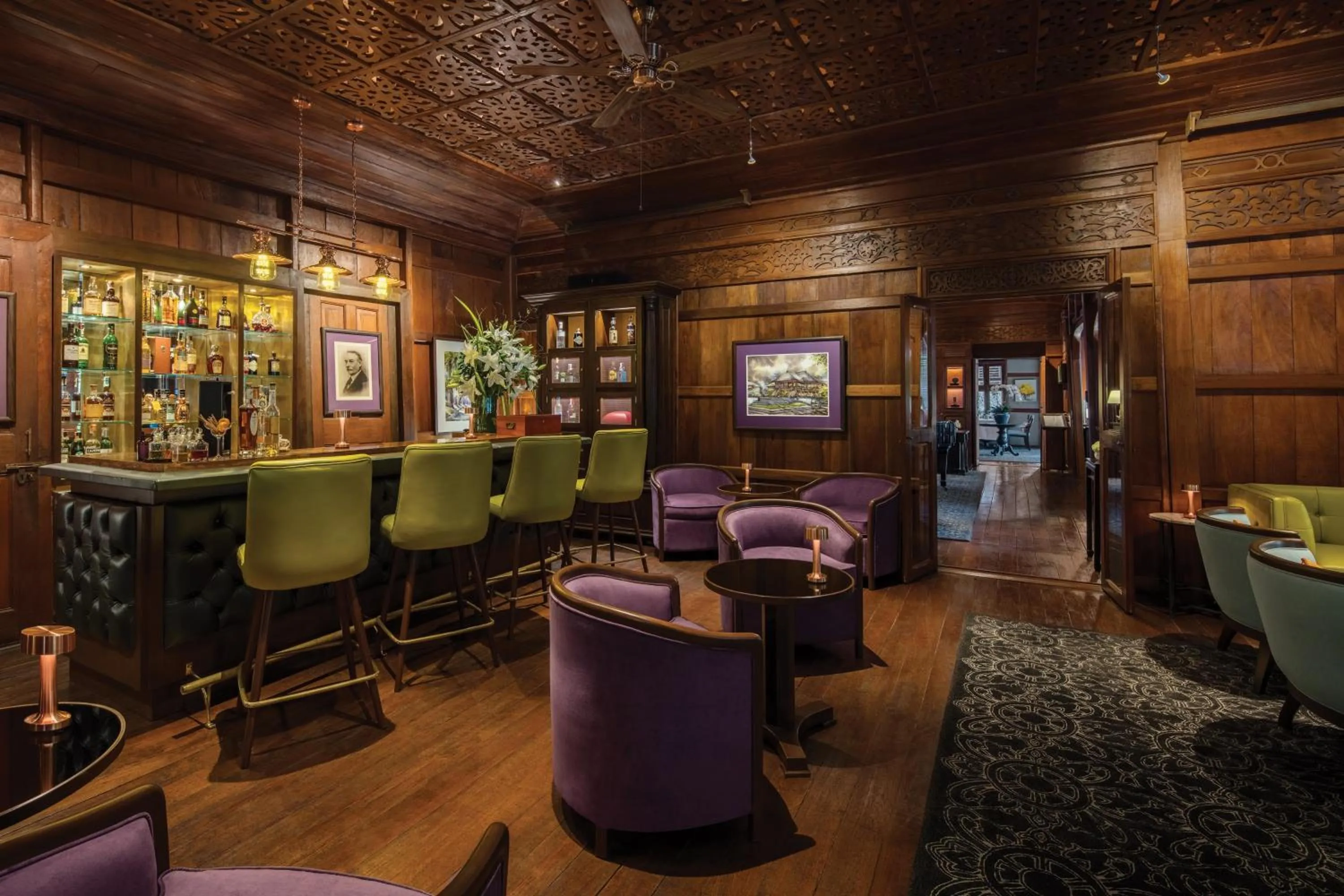 Lounge or bar in 137 Pillars House