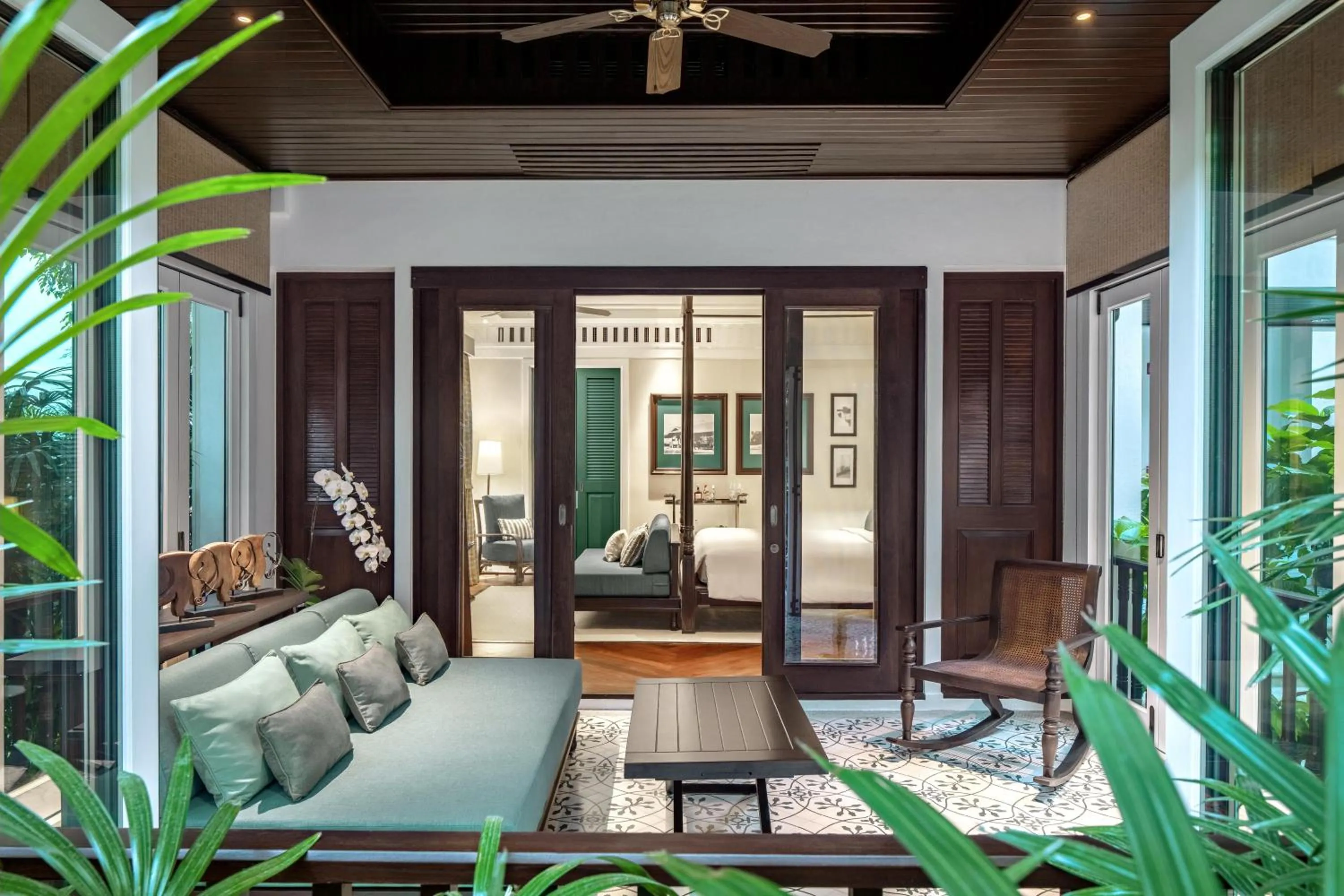 Balcony/Terrace in 137 Pillars House