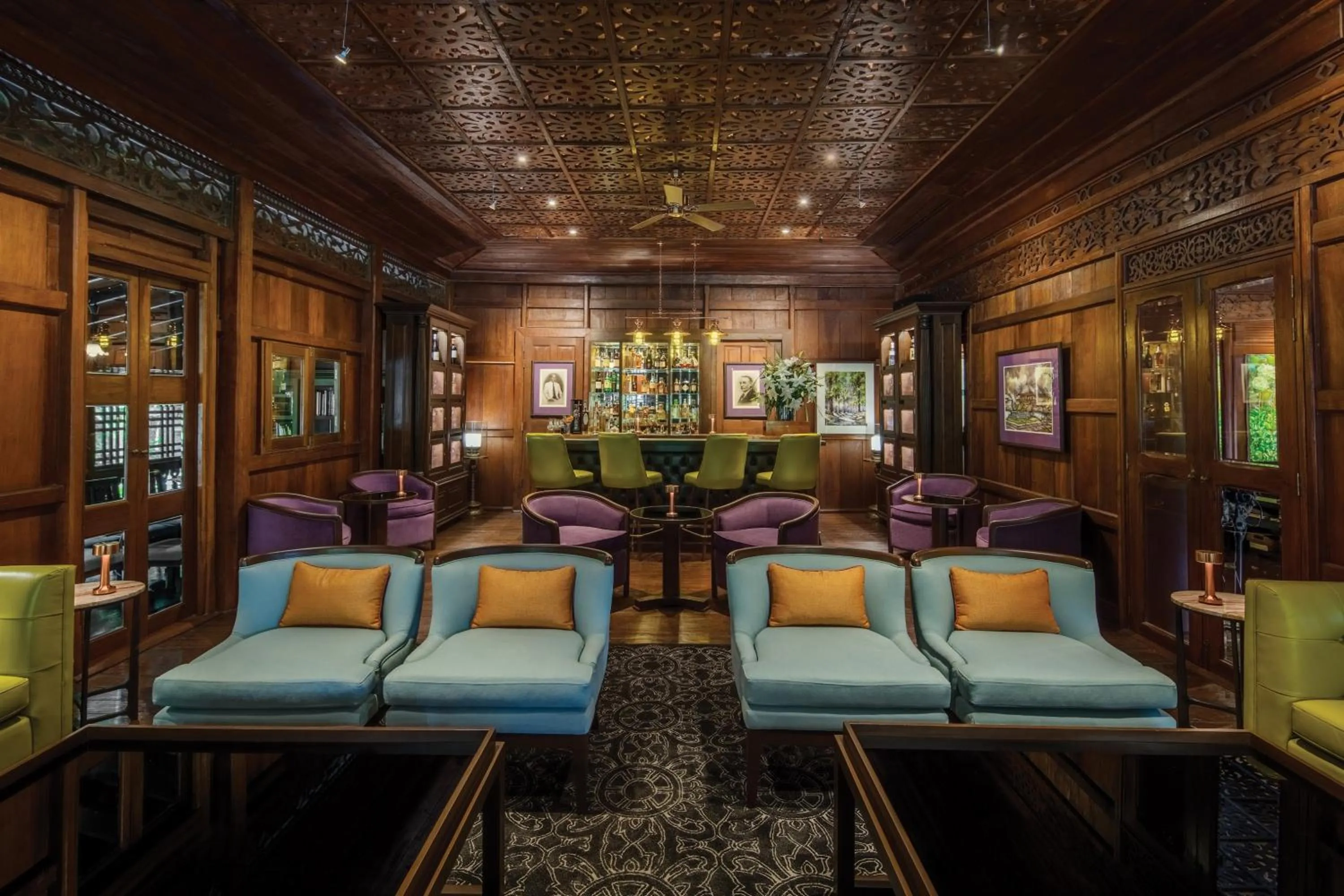 Lounge or bar in 137 Pillars House