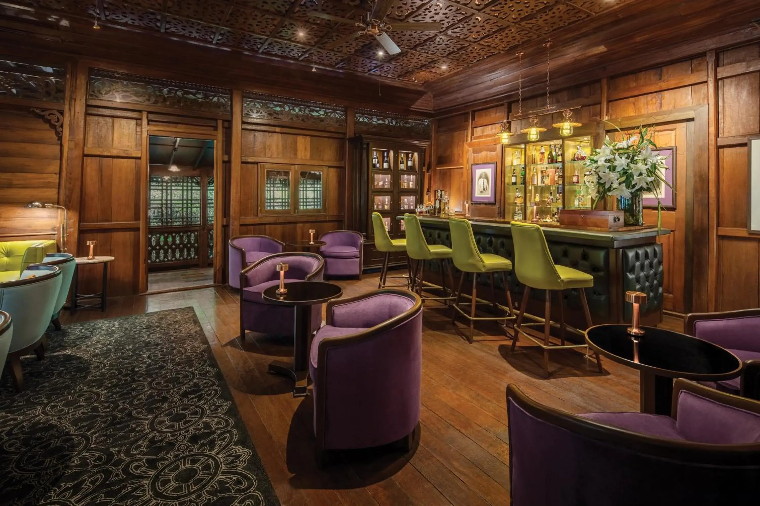 Lounge or bar in 137 Pillars House Lounge or bar in 137 Pillars House