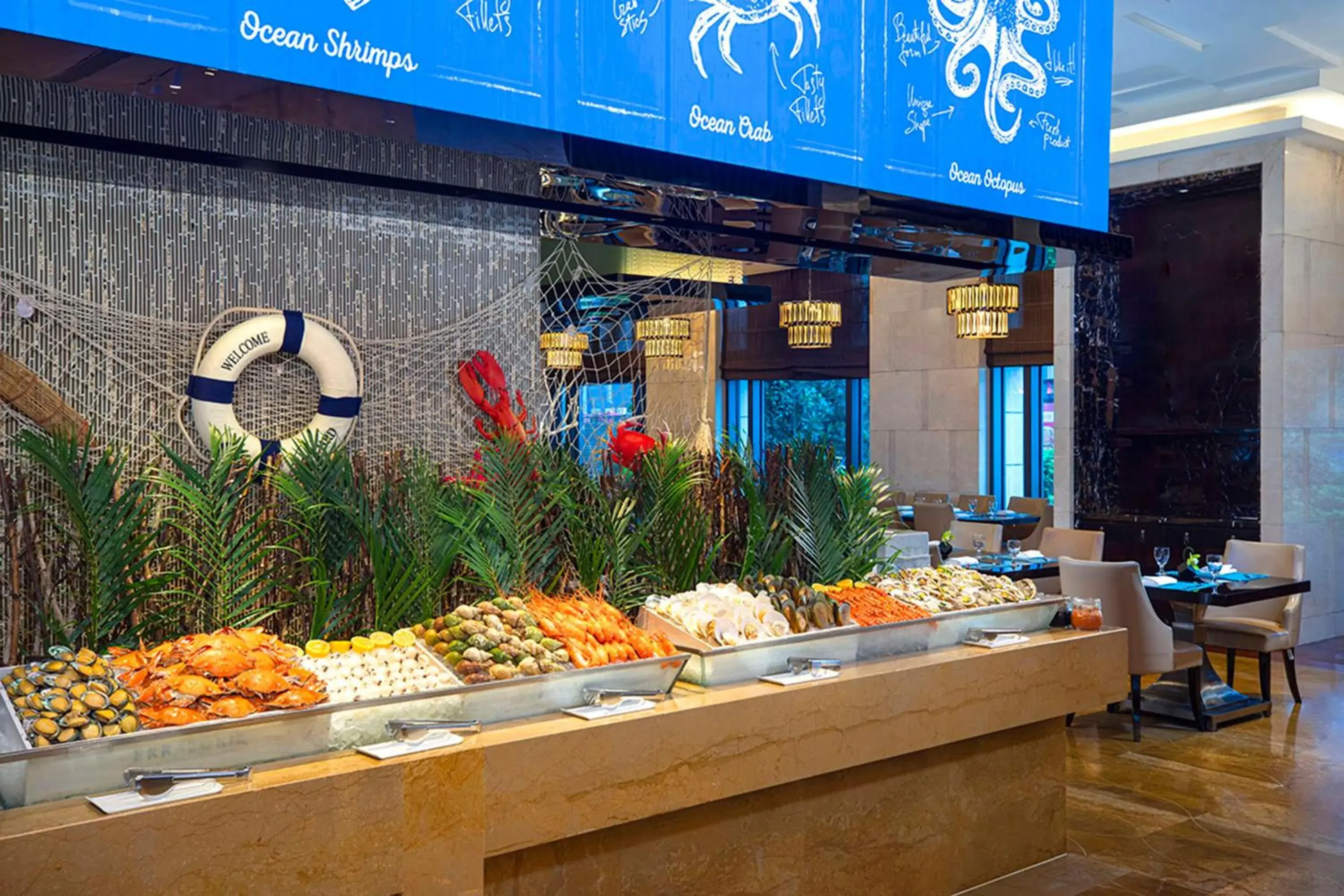 Restaurant/places to eat in Hilton Nanjing Restaurant/places to eat in Hilton Nanjing