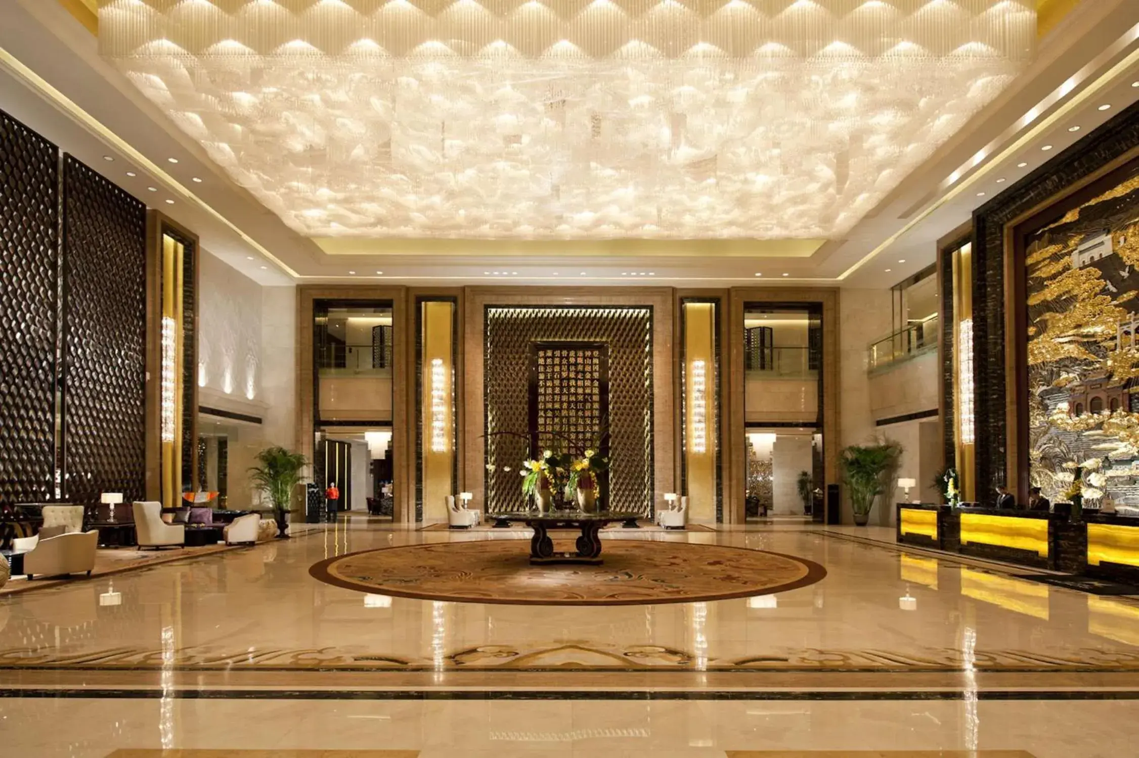 Lobby or reception in Hilton Nanjing Lobby or reception in Hilton Nanjing